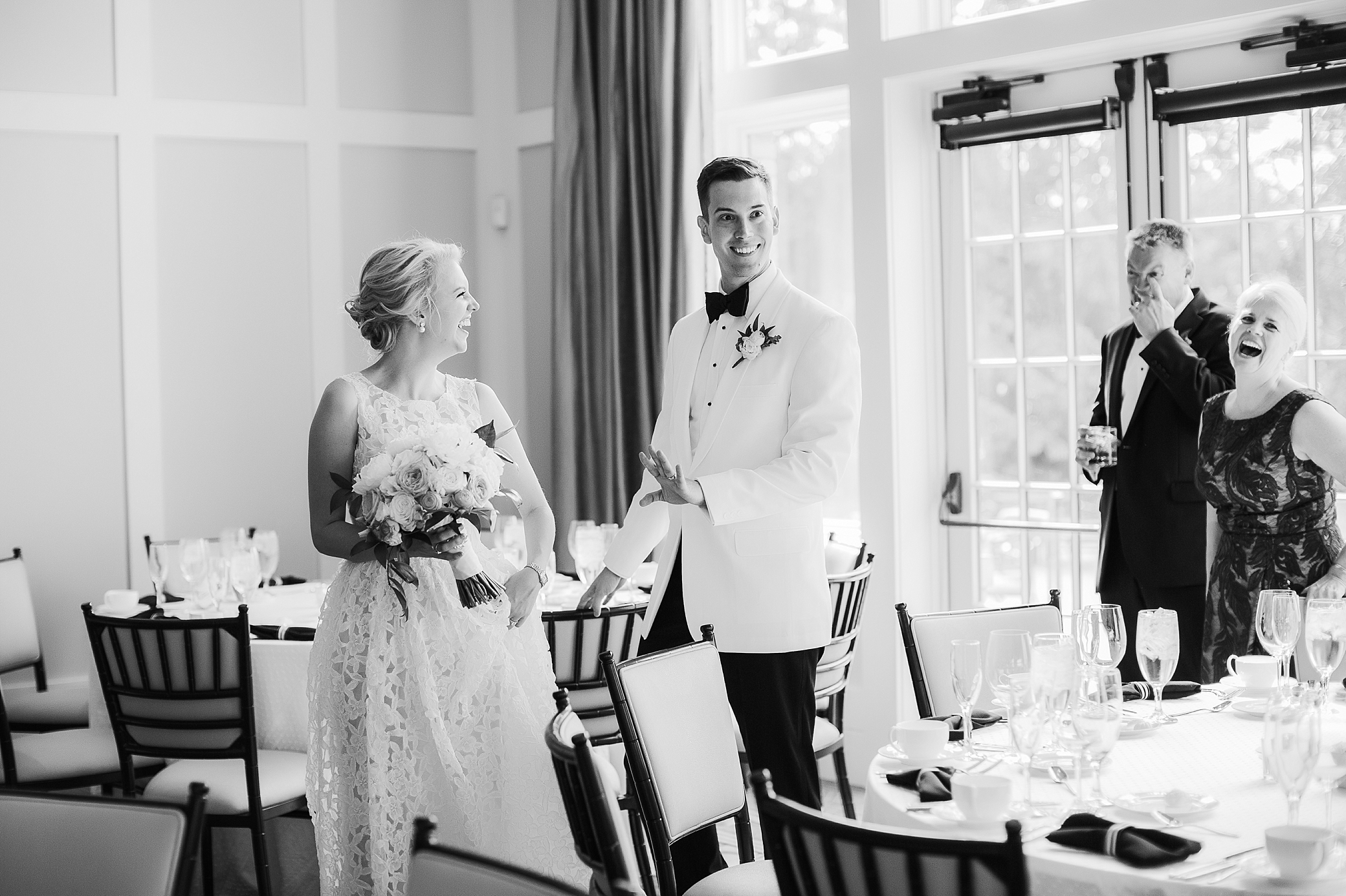 Reception viewing for Bride and Groom on their wedding day | Must Have Moments on Your Wedding Day
