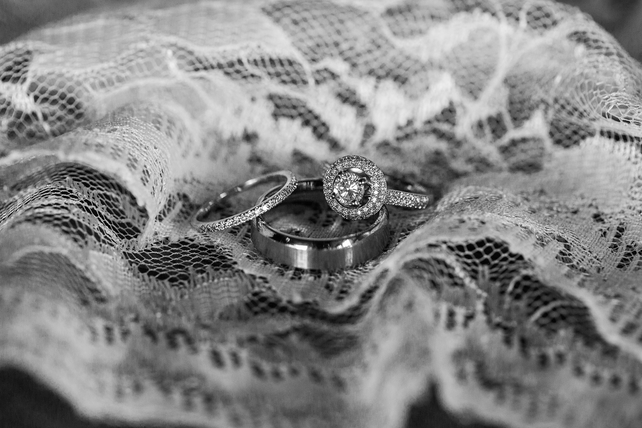 Wedding rings on day of wedding | Megan Montalvo Photography 