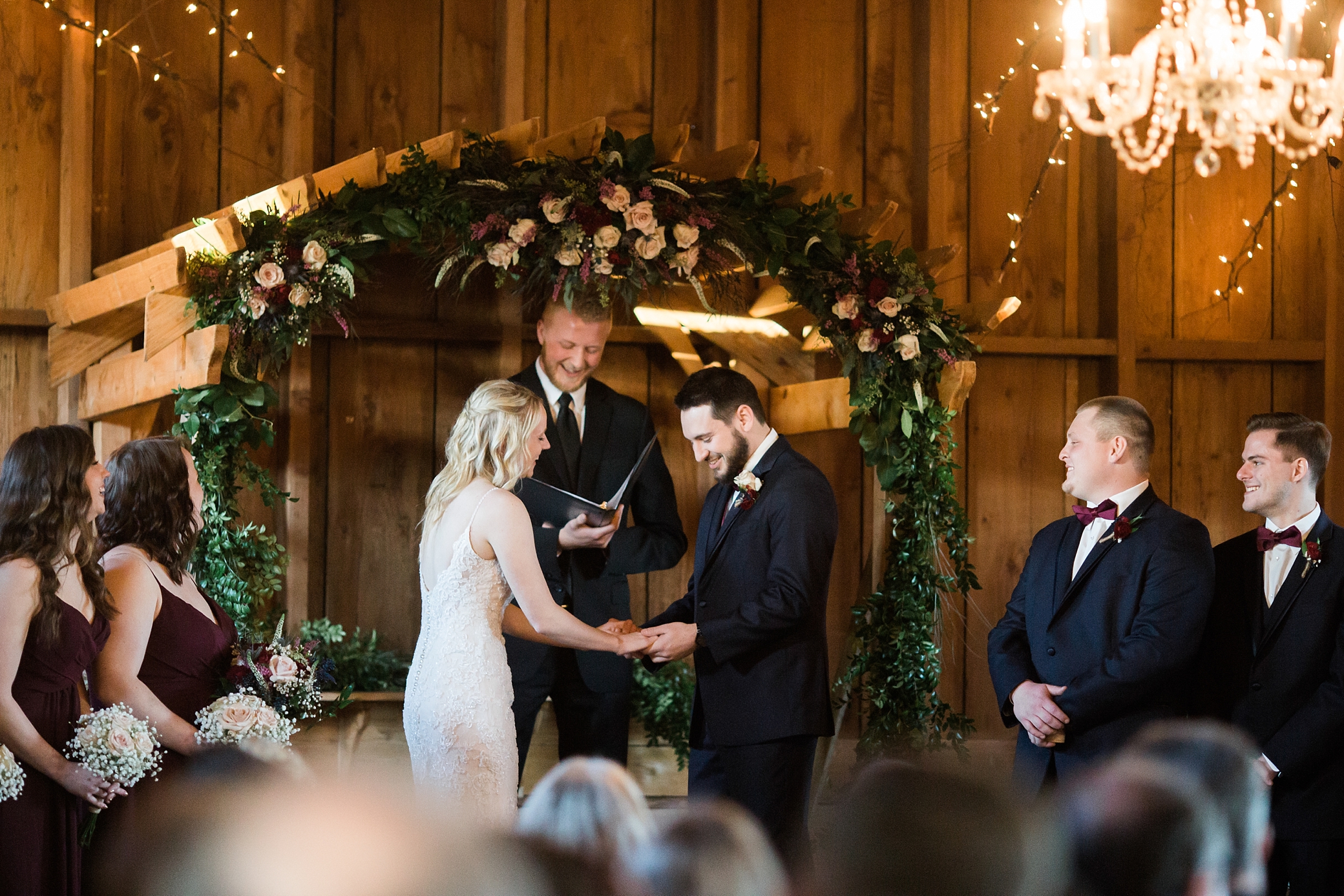 Vows during Wedding Ceremony | Megan Montalvo Photography 