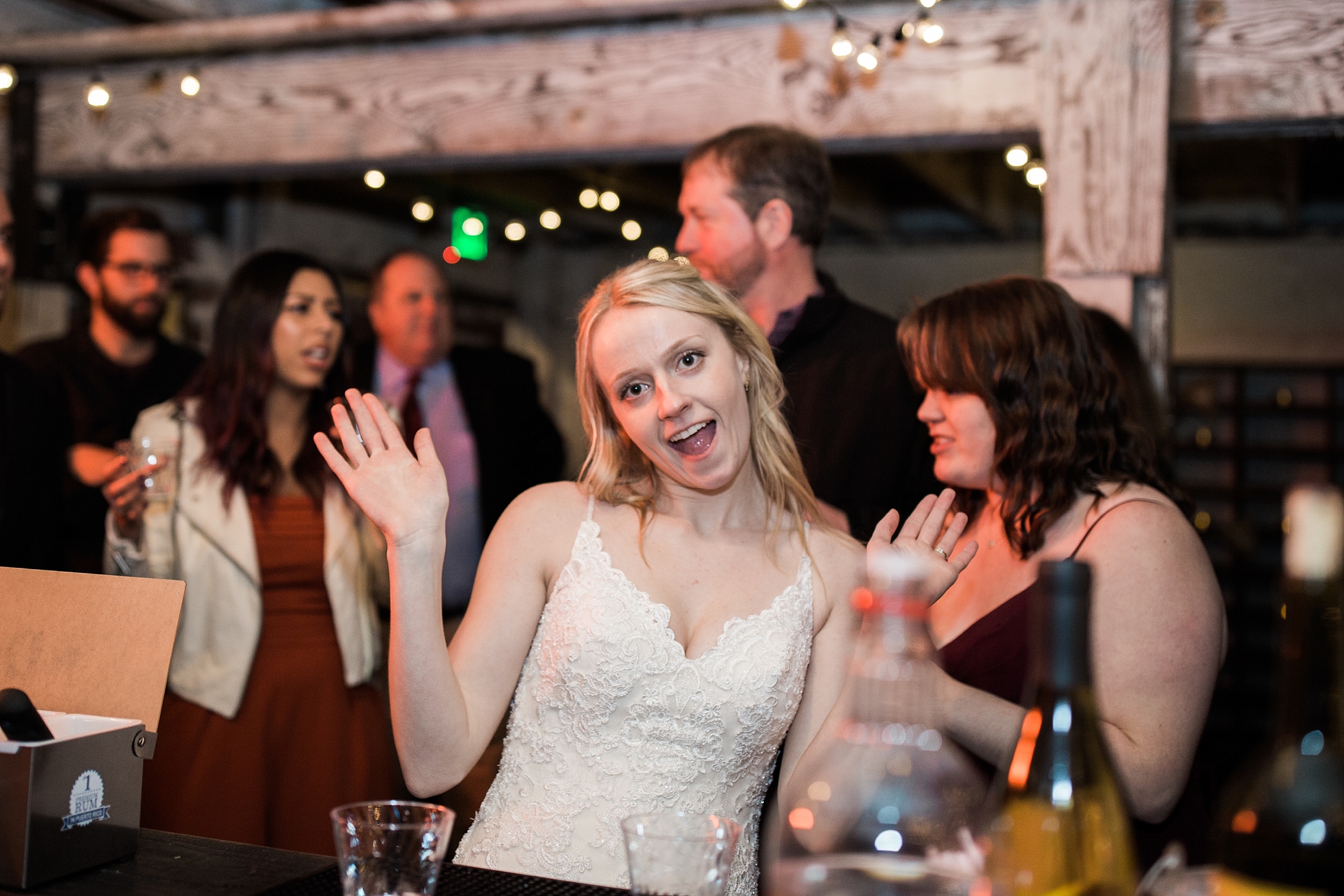 Wedding Reception at The Barn On Jackson | Megan Montalvo Photography 