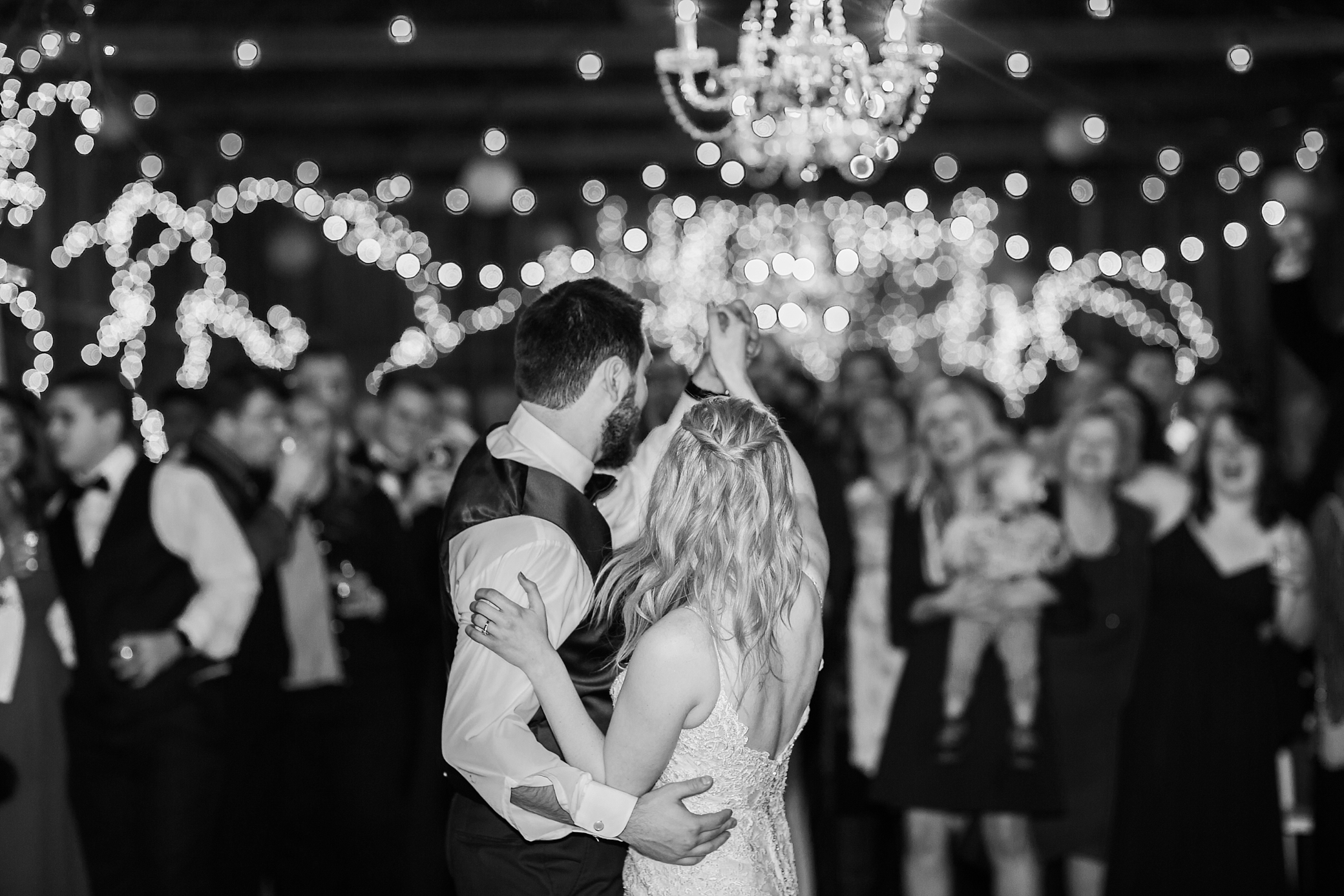 Bride and Groom First Dance | Megan Montalvo Photography 