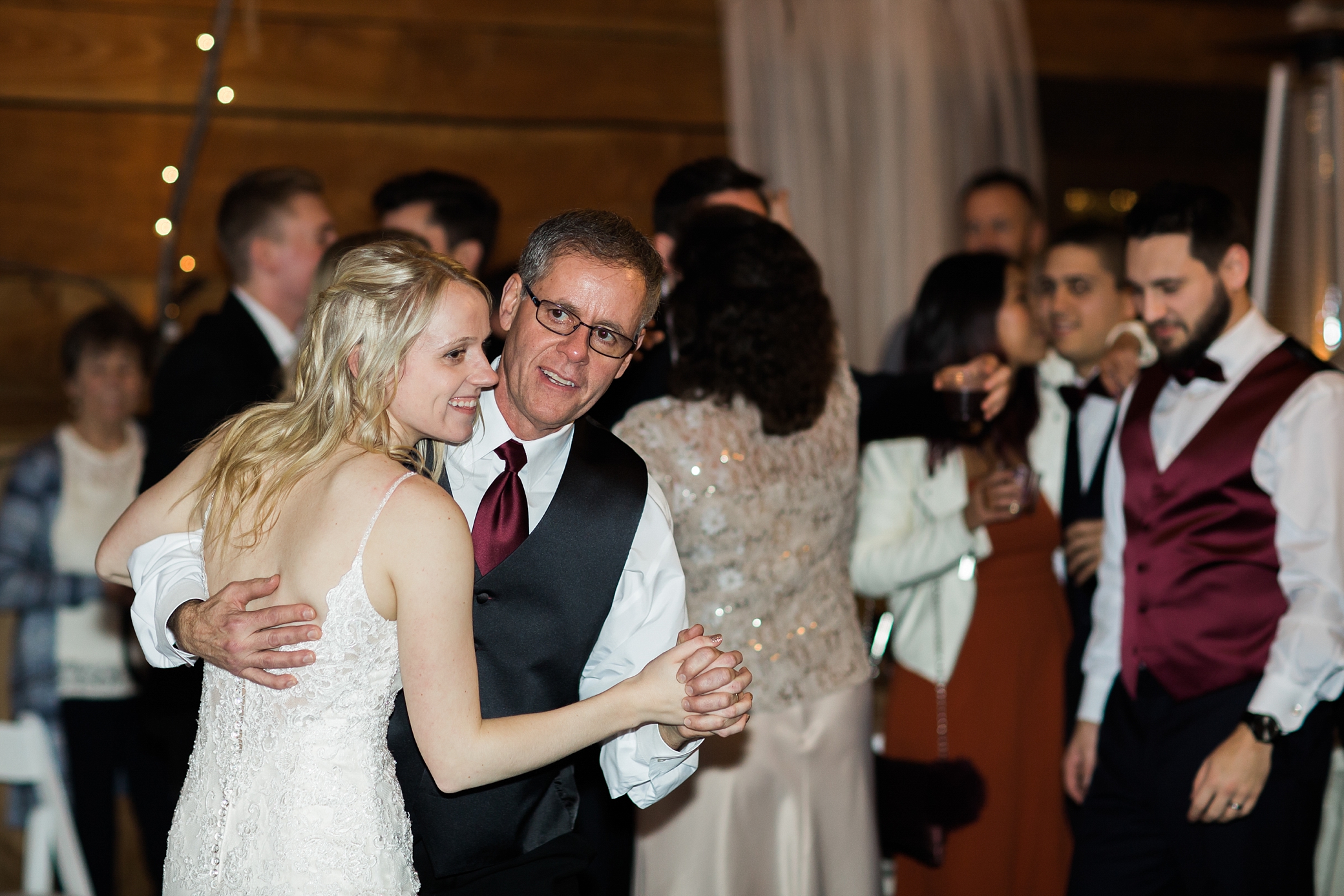 Bride and Father First Dance | Megan Montalvo Photography 