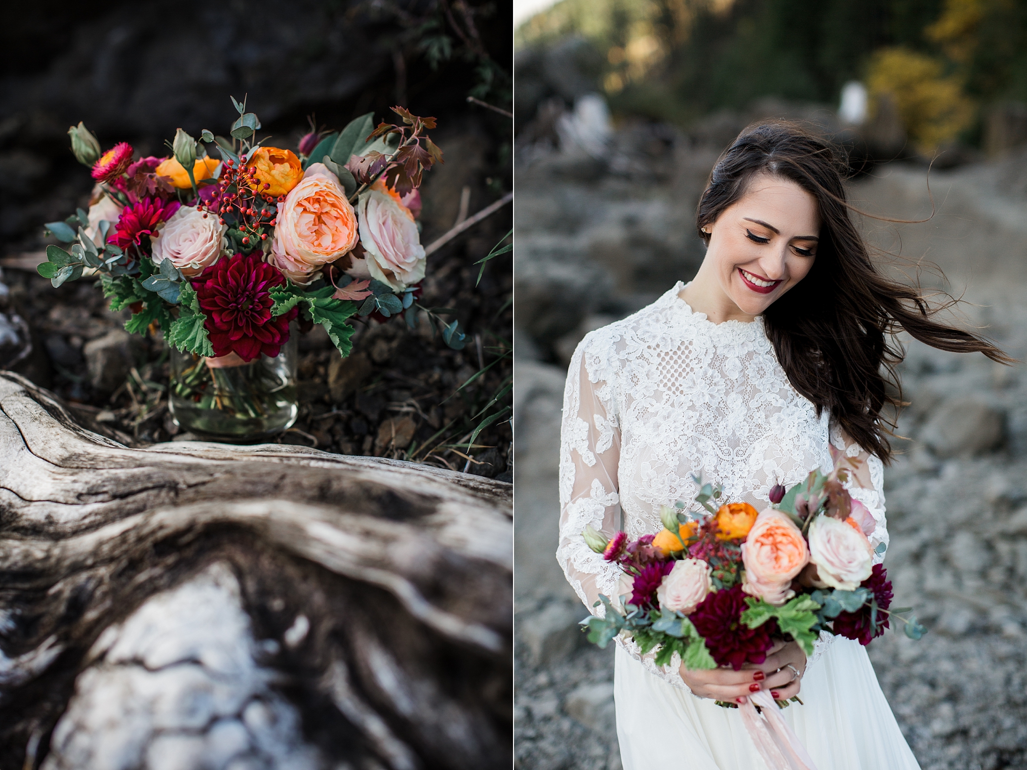 Bridal Bouquet for Elopement | Megan Montalvo Photography