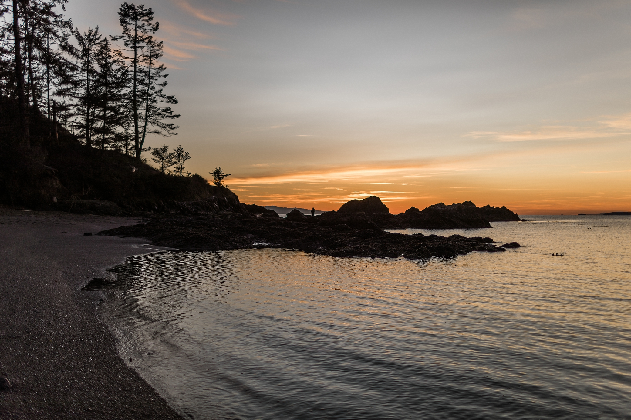 Rosario Beach Sunset | Megan Montalvo Photography