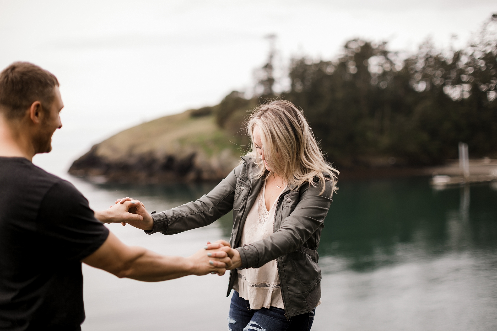 Whidbey Island Engagement Session | Megan Montalvo Photography