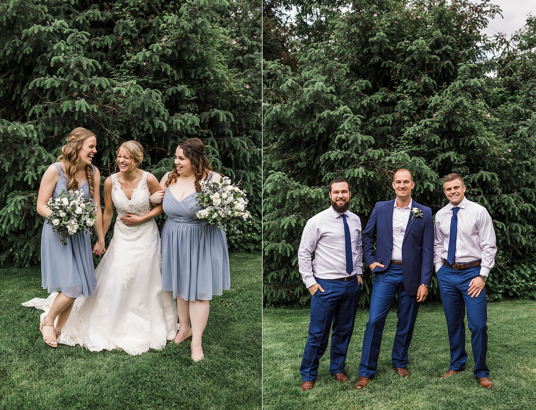 Bridesmaids and groomsmen | Megan Montalvo Photography 