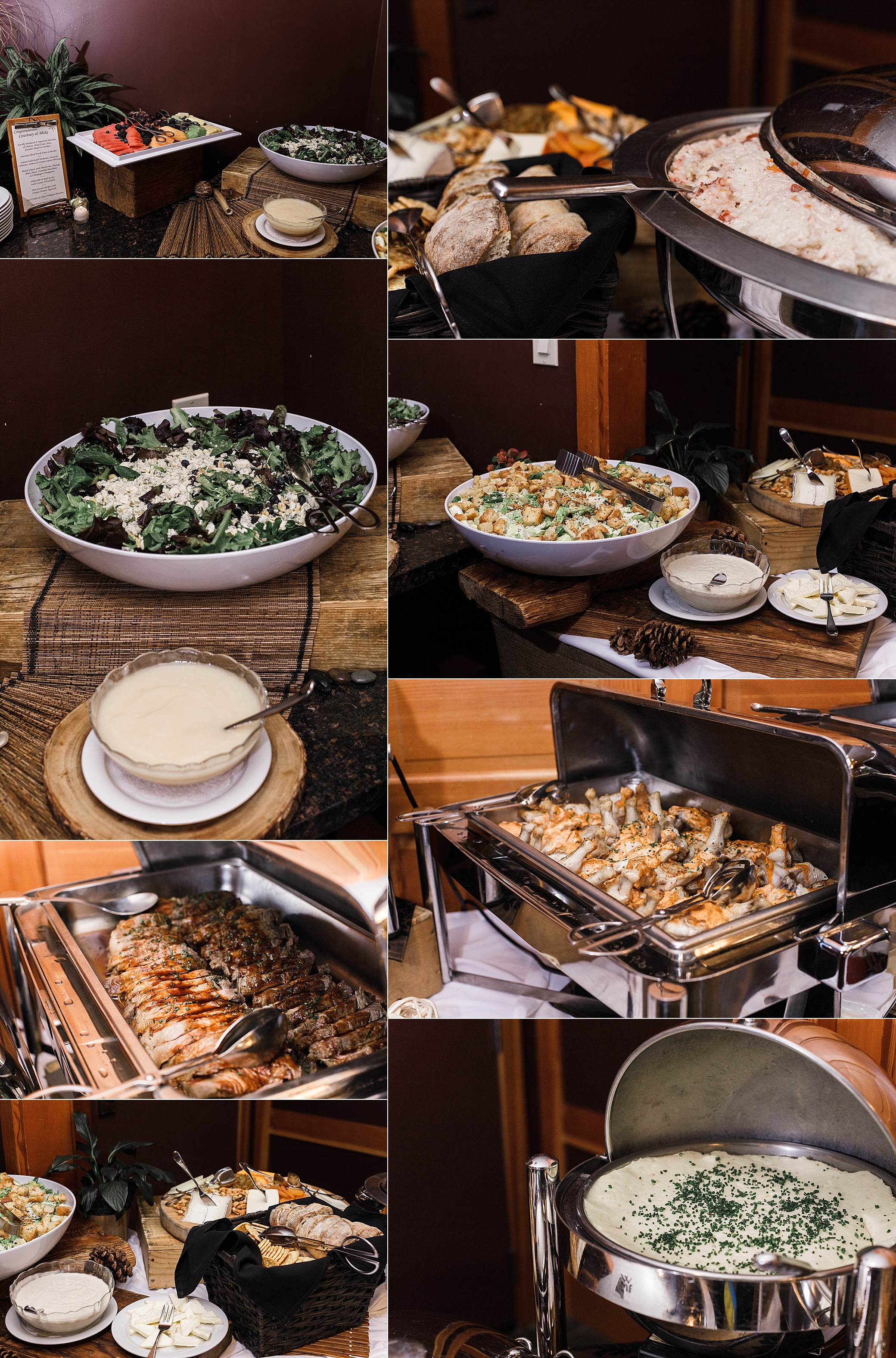 Willows Lodge Barking Frog Mobile Kitchen Catering | Megan Montalvo Photography