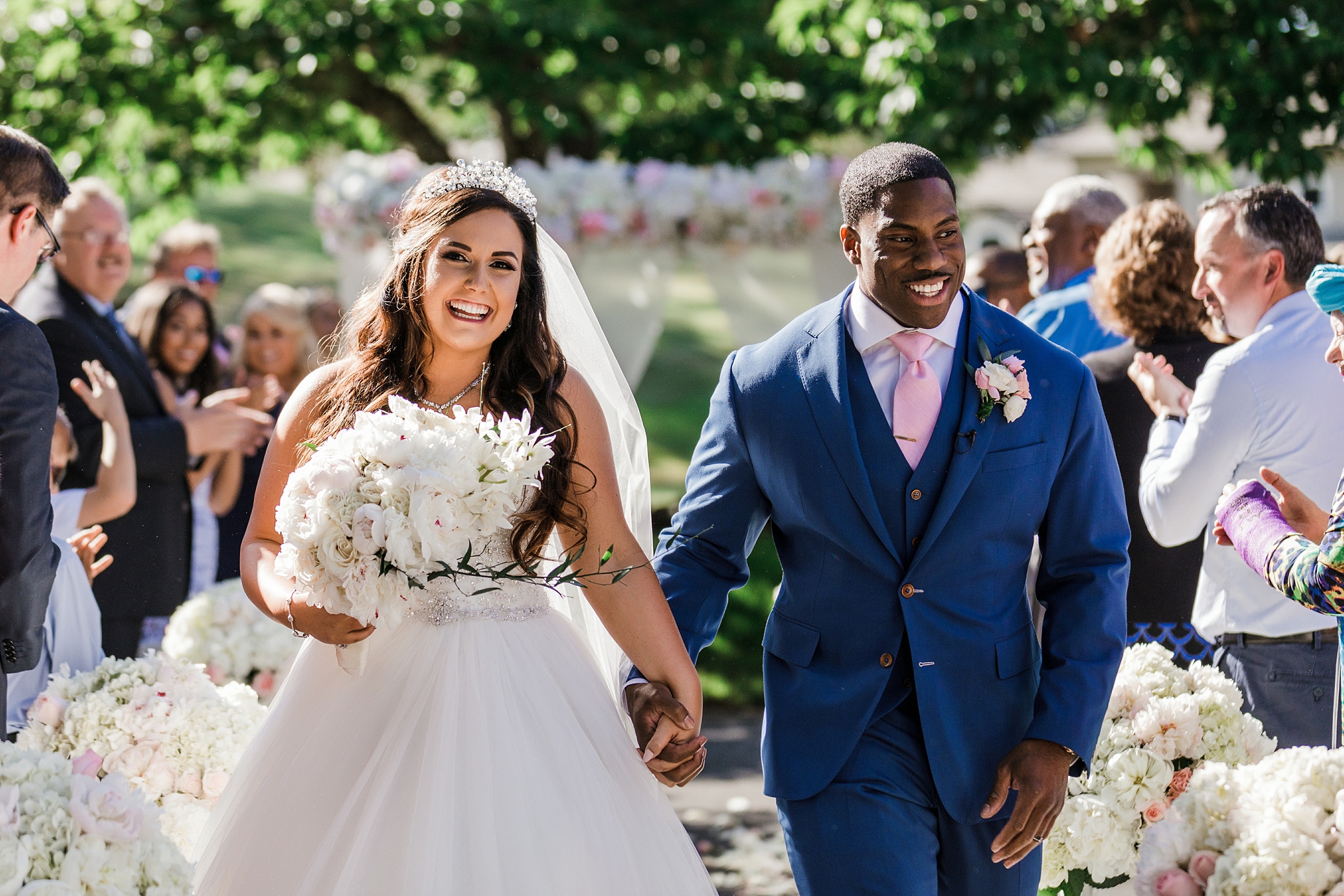 Bride and groom are married! Olympia Wedding Photographer, Megan Montalvo Photography