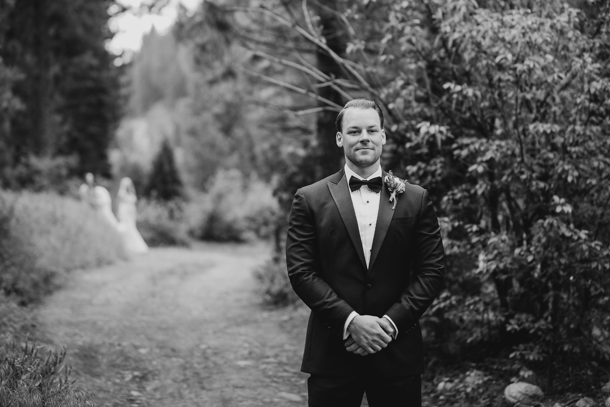 First Look Lake Tahoe Wedding | Megan Montalvo Photography 