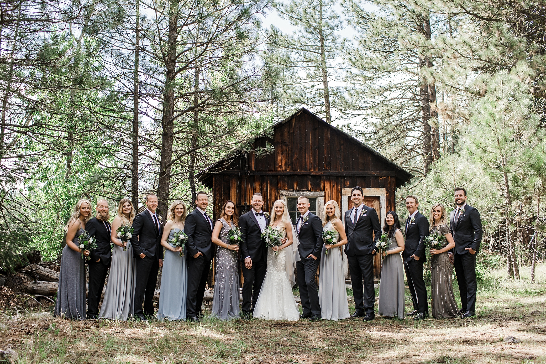 Wedding party photos at Northern California Wedding Venue, Twenty Mile House | Megan Montalvo Photography 