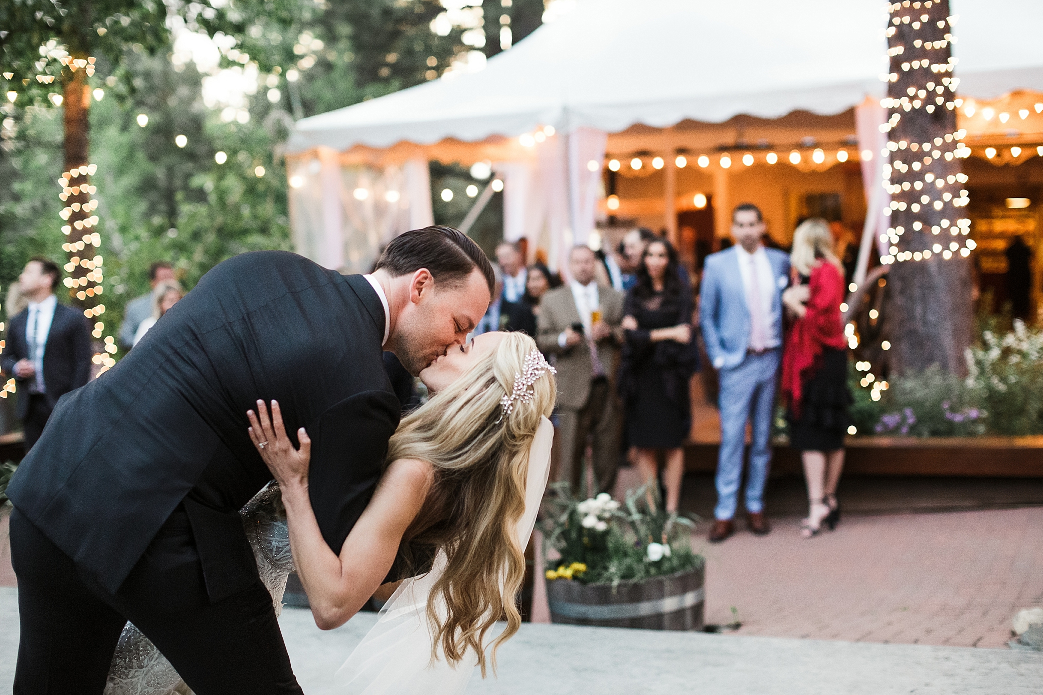 Bride and groom first dance | Twenty Mile House | Megan Montalvo Photography 