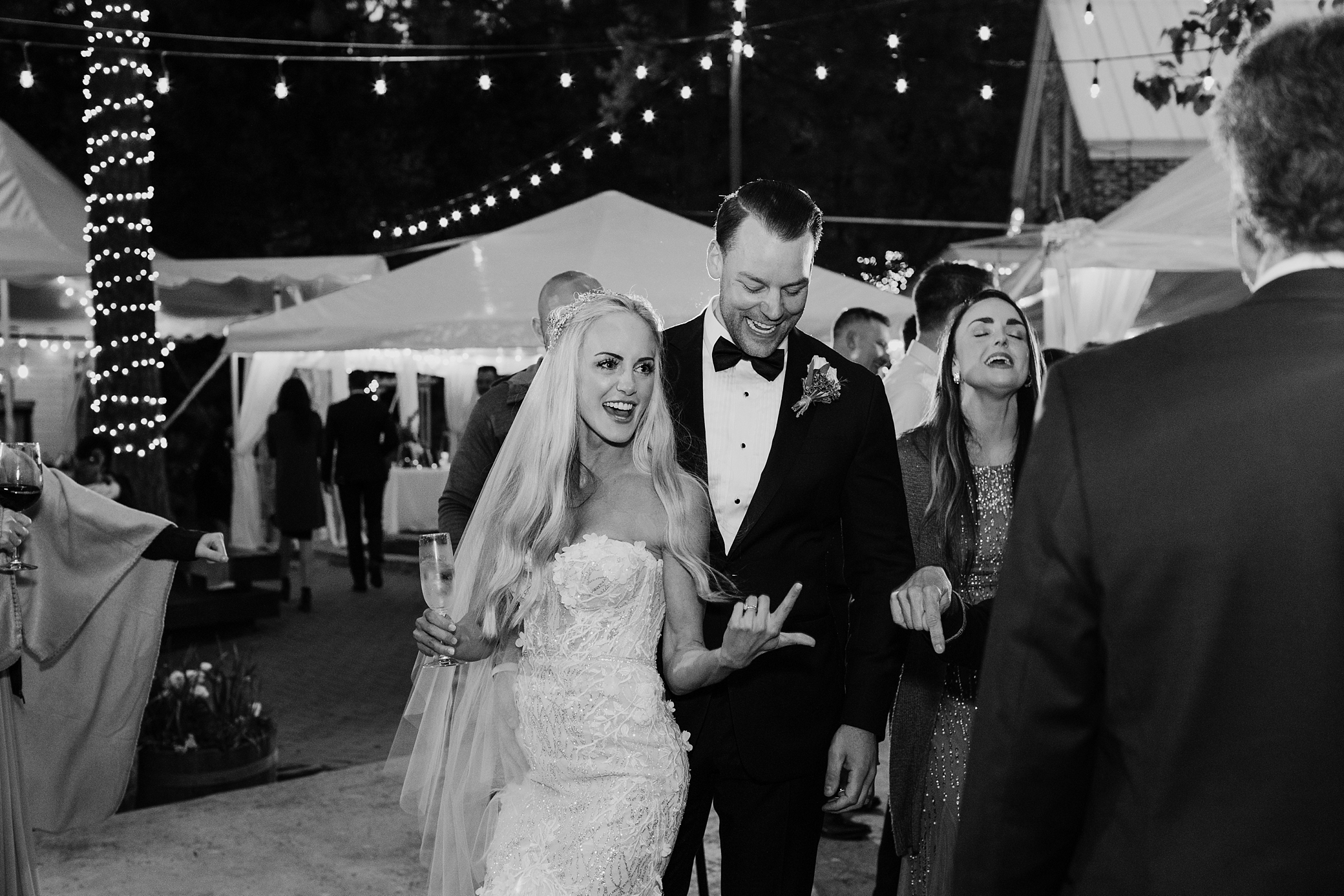 Bride and Groom dancing at wedding reception at Twenty Mile House | Megan Montalvo Photography 