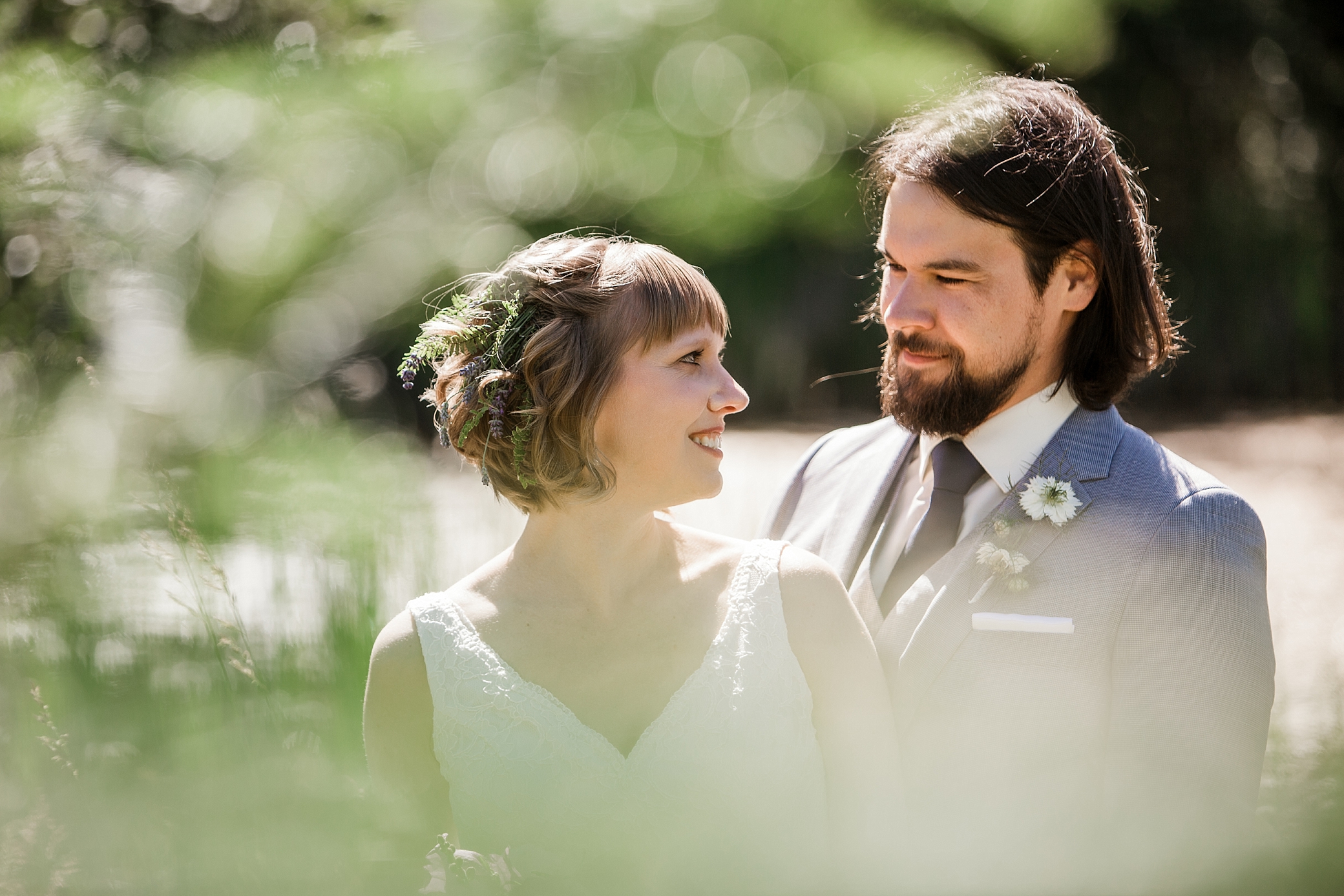 Wedding Portraits at Olympic National Park with intimate wedding photographer, Megan Montalvo Photography