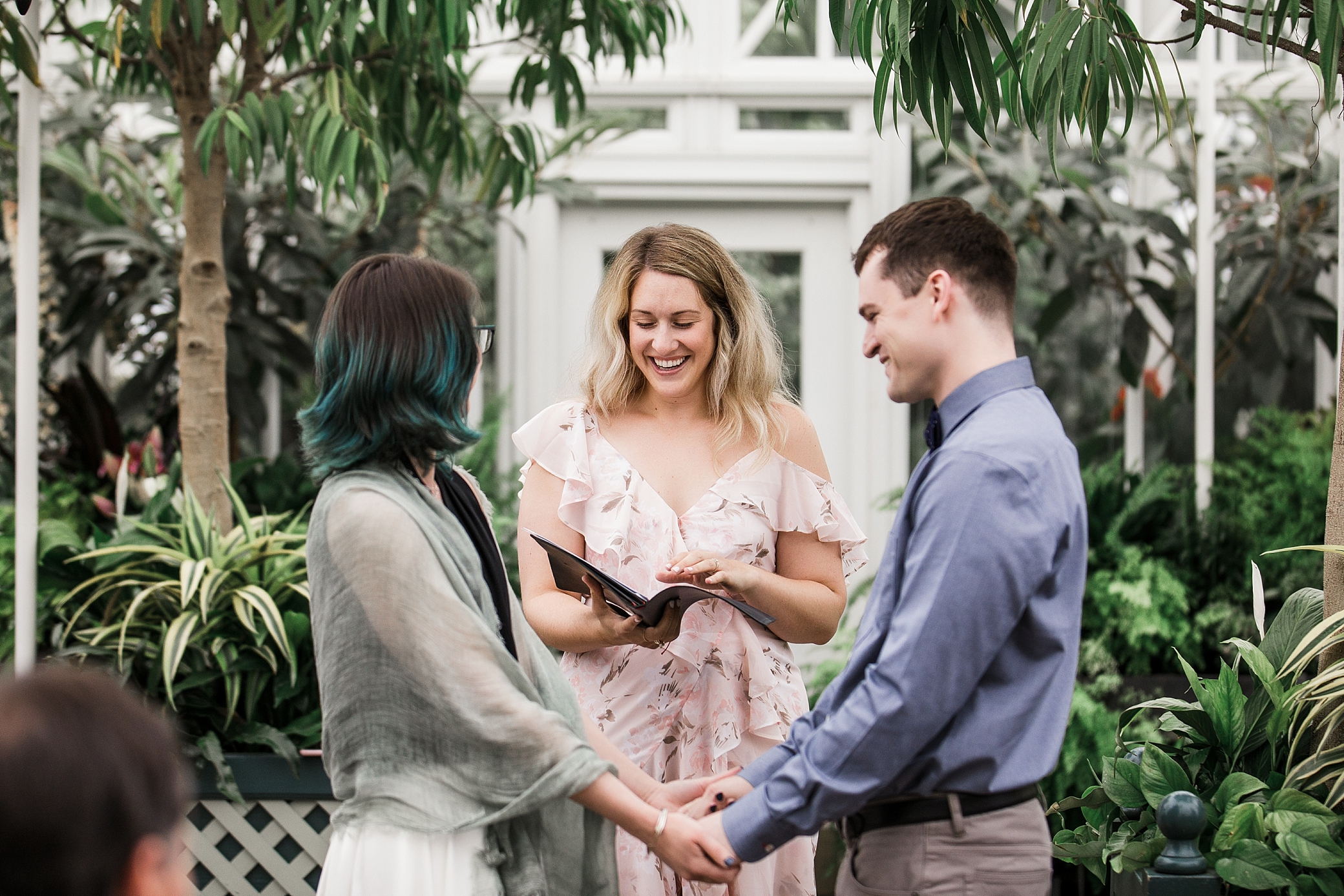Seattle Intimate Wedding Venue - Volunteer Park Conservatory | Megan Montalvo Photography