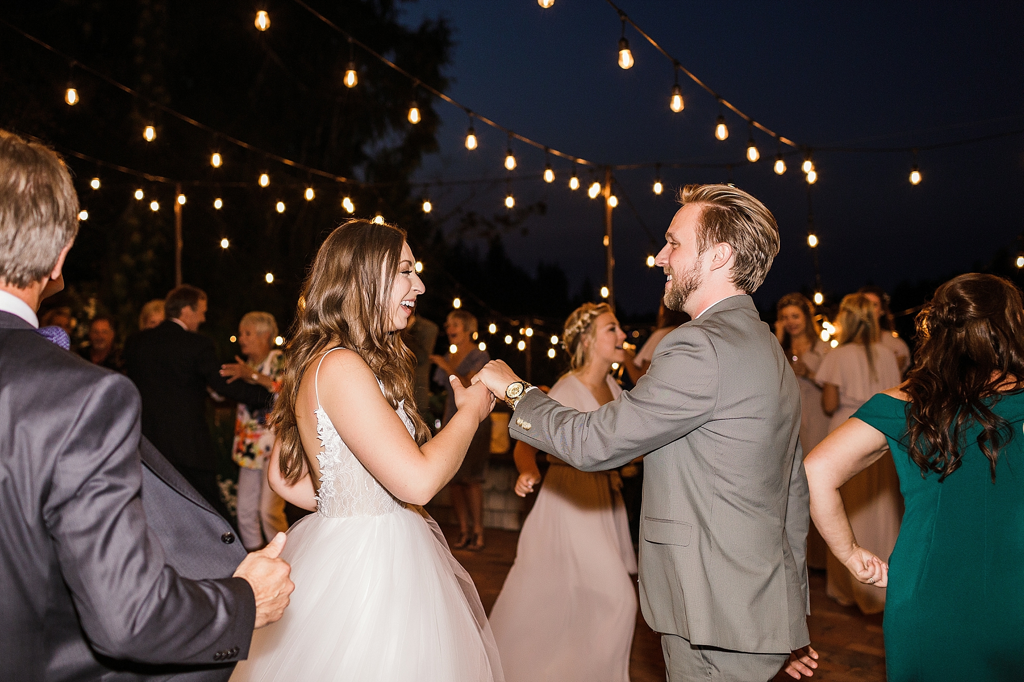 Seattle Intimate Backyard Wedding Reception | Megan Montalvo Photography