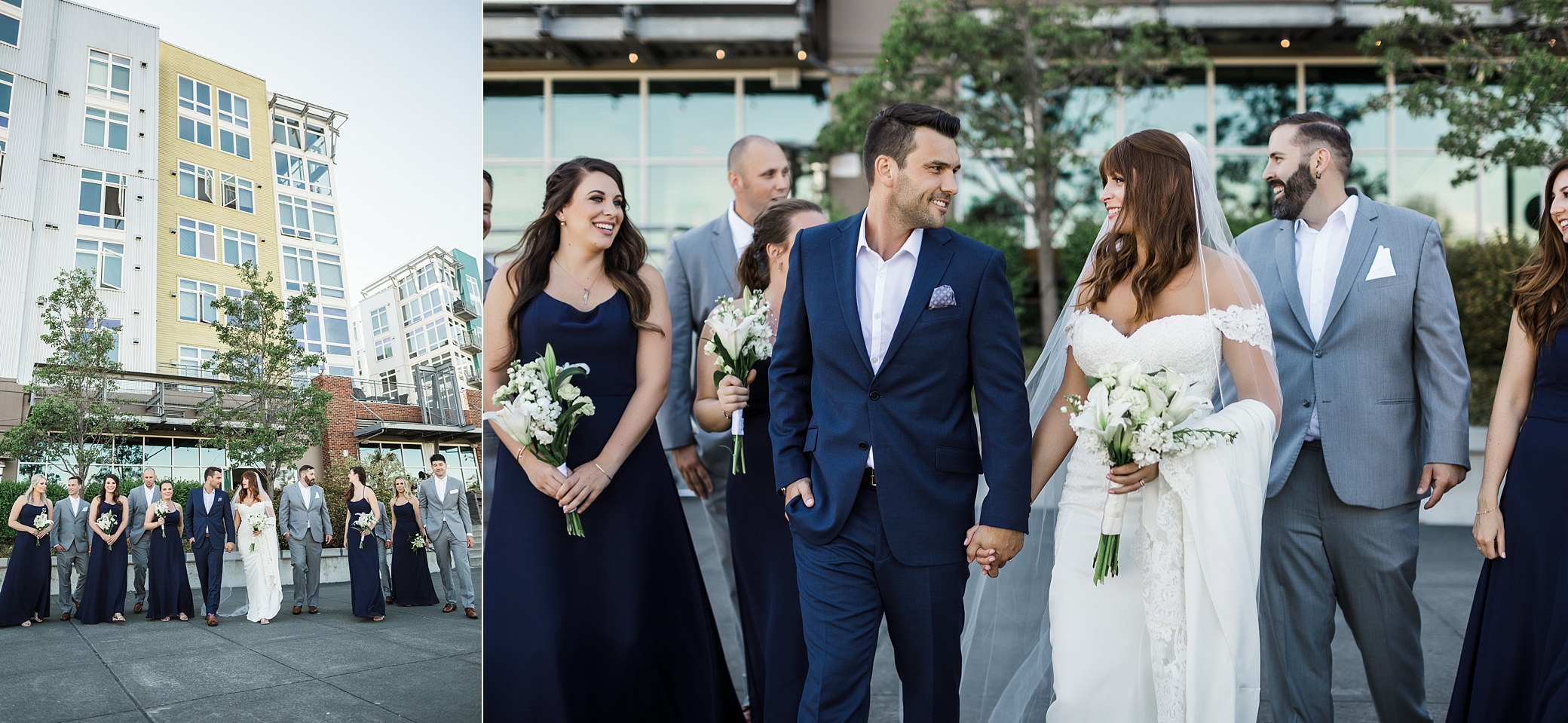 Wedding in the Museum District of Tacoma photographed by Washington Wedding Photographer, Megan Montalvo Photography. 