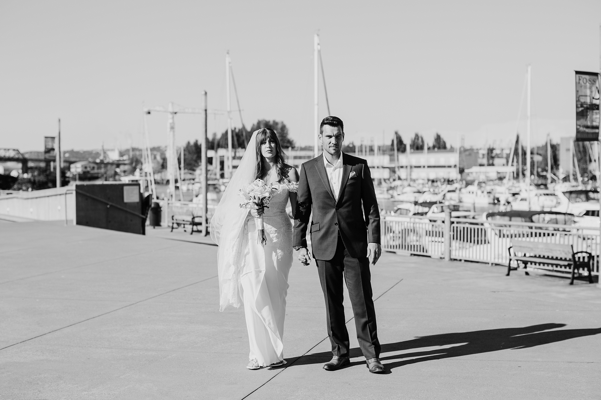 Downtown Tacoma Wedding Photos | Megan Montalvo Photography 