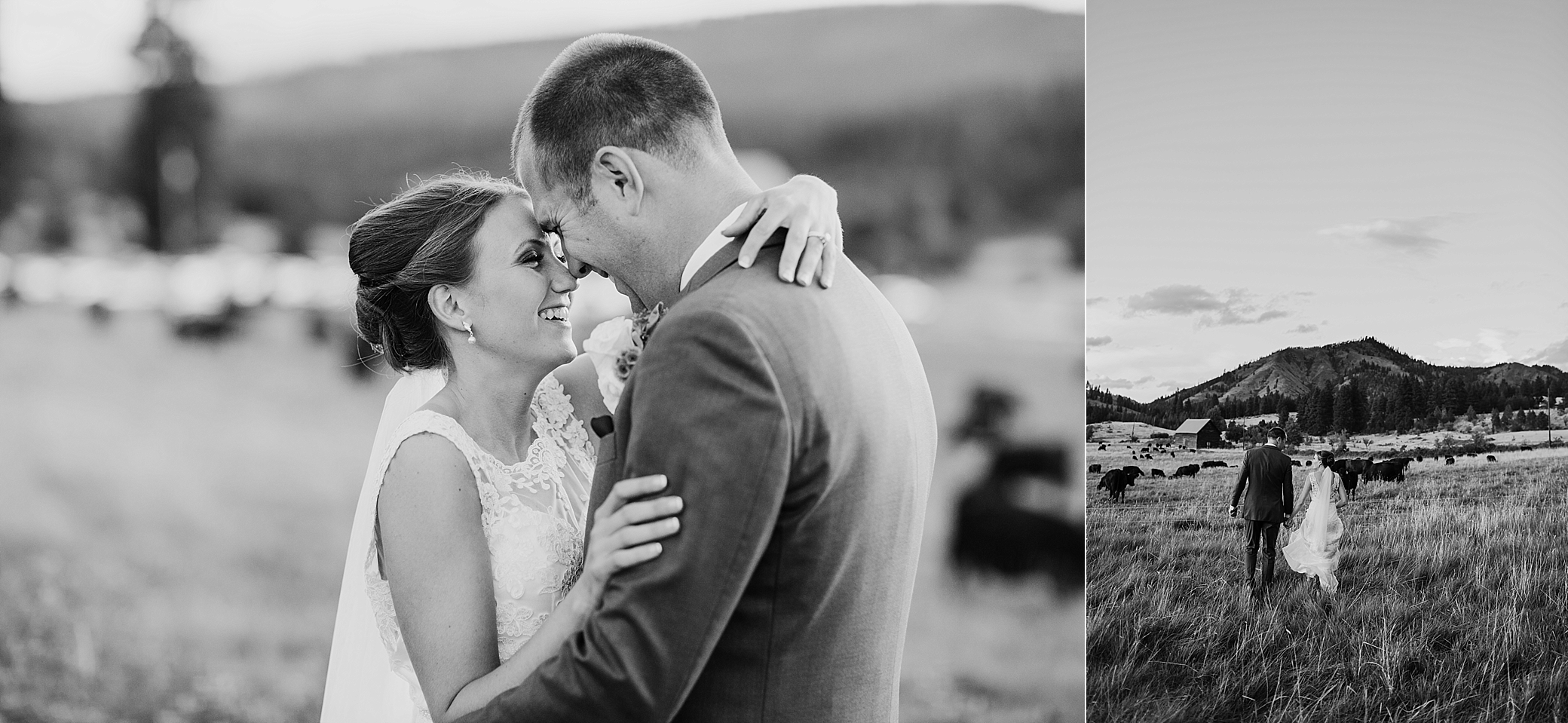 Bride and Groom Wedding Portraits at The Cattle Barn. Photographed by WA Wedding Photographer, Megan Montalvo Photography