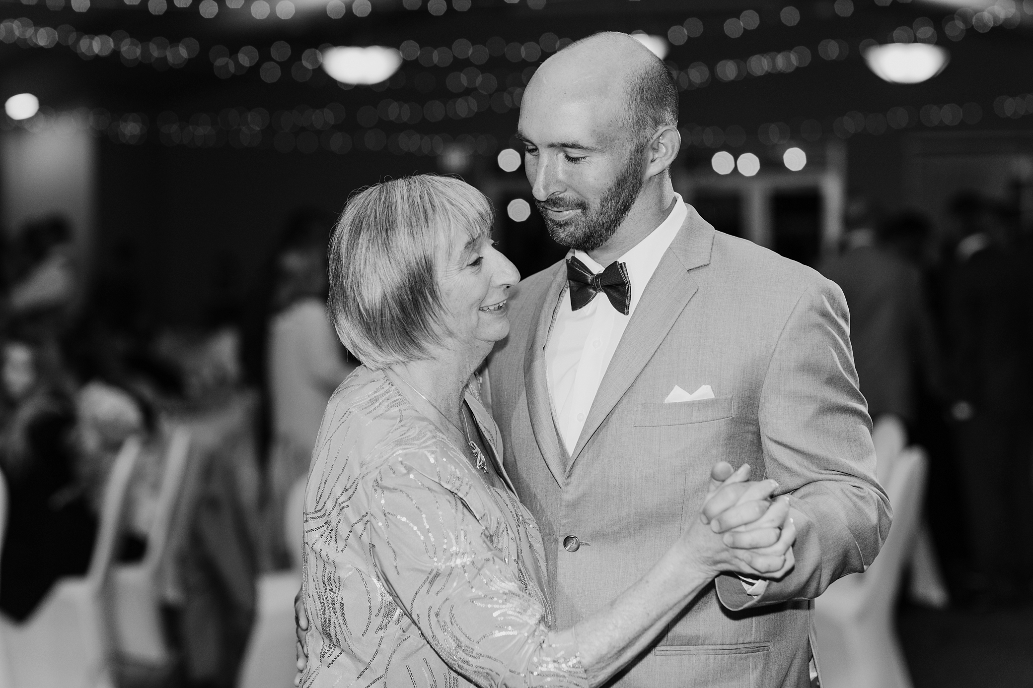 Mother and son dance at Eaglemont Golf Course Wedding | Megan Montalvo Photography