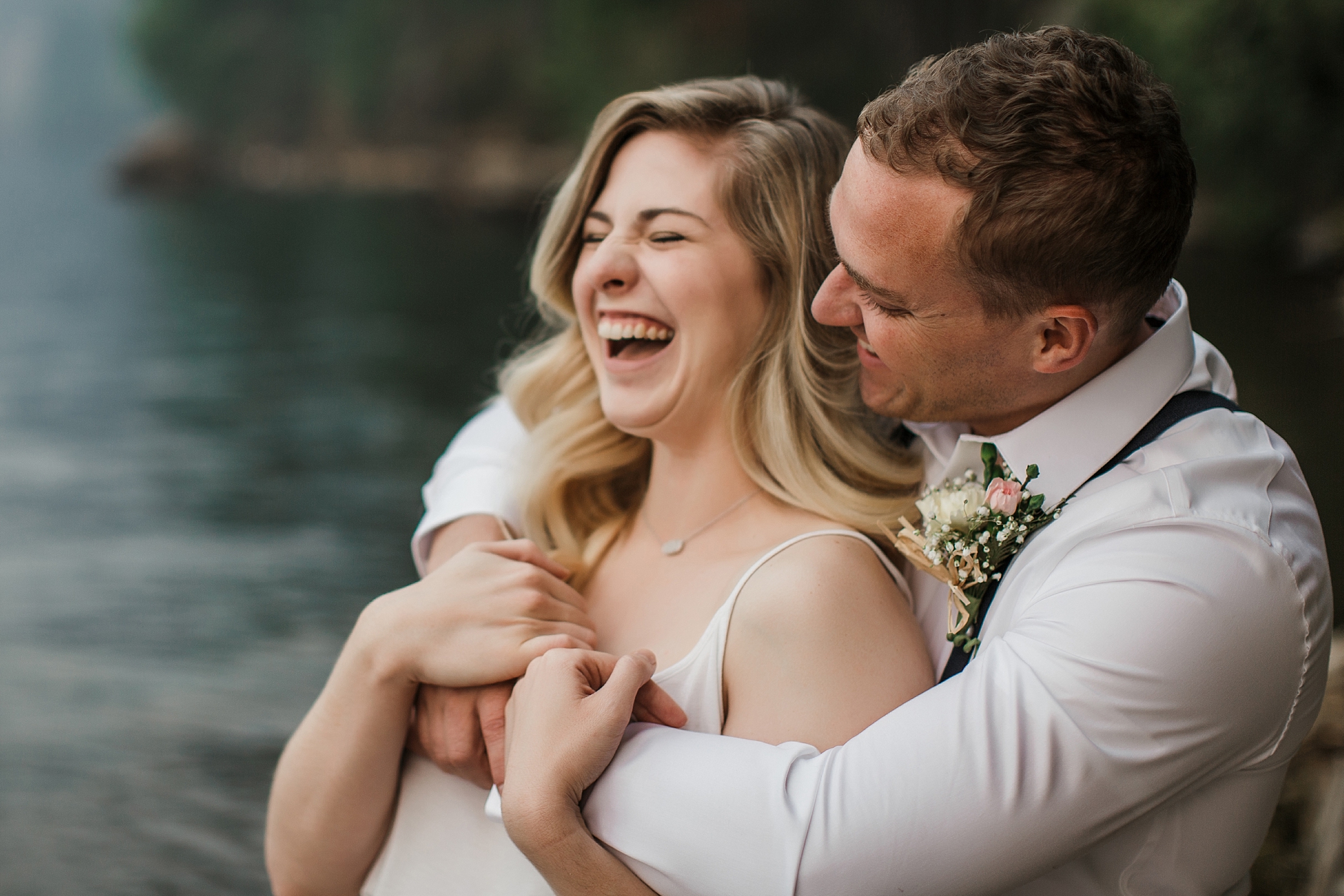 Intimate wedding in the Olympic National Park. Photographed by Olympia Intimate Wedding and Elopement Photographer, Megan Montalvo Photography. 