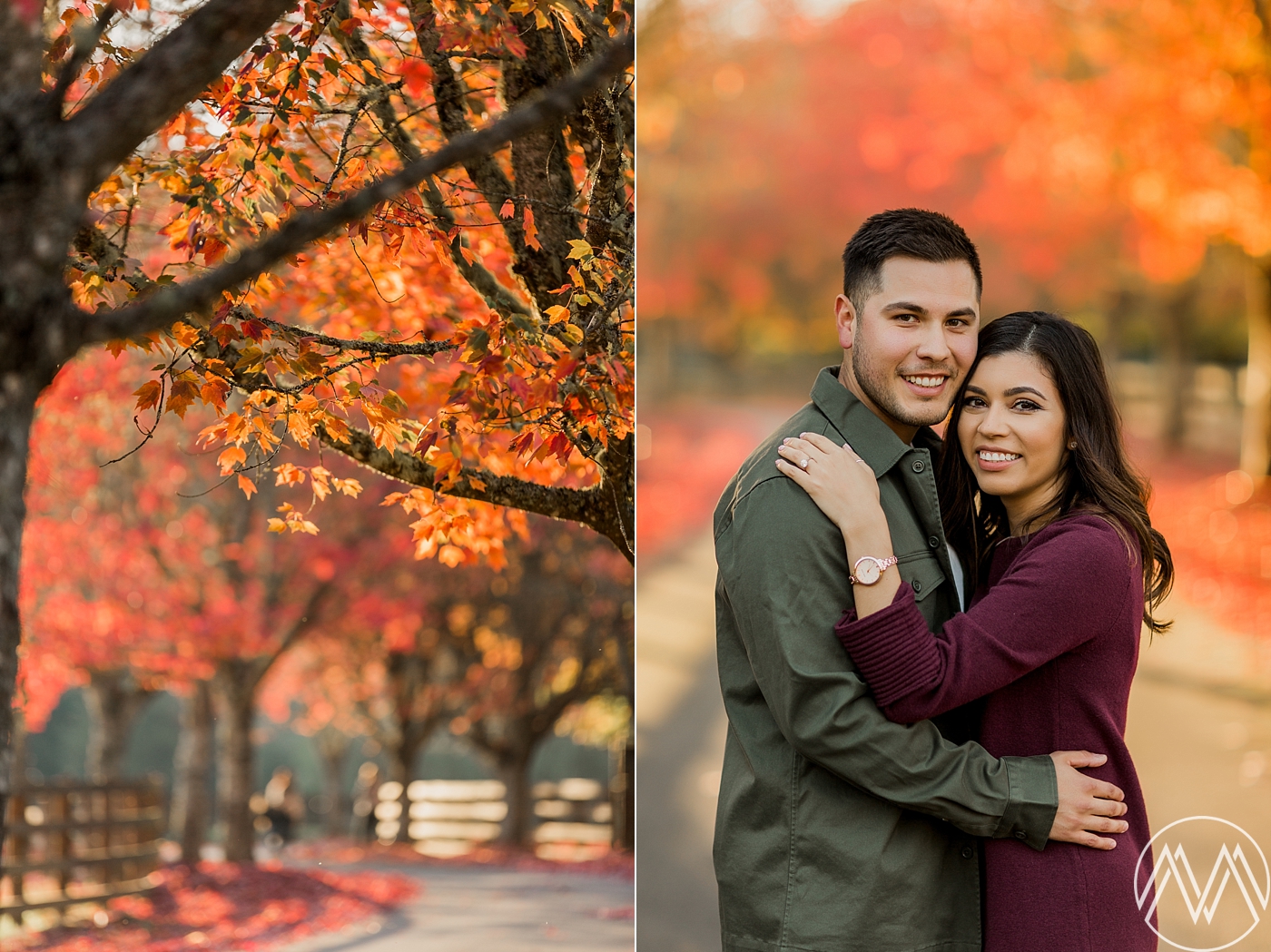 Fall proposal followed by engagement photos in North Bend, WA | Megan Montalvo Photography
