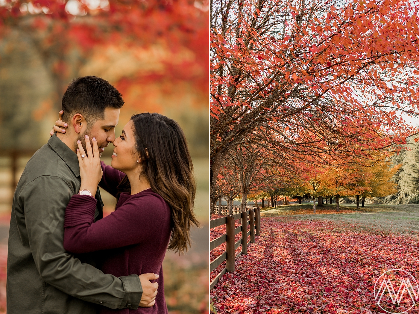 Fall proposal for high-school sweethearts in North Bend, WA. Photographed by PNW Wedding Photographer, Megan Montalvo Photography.
