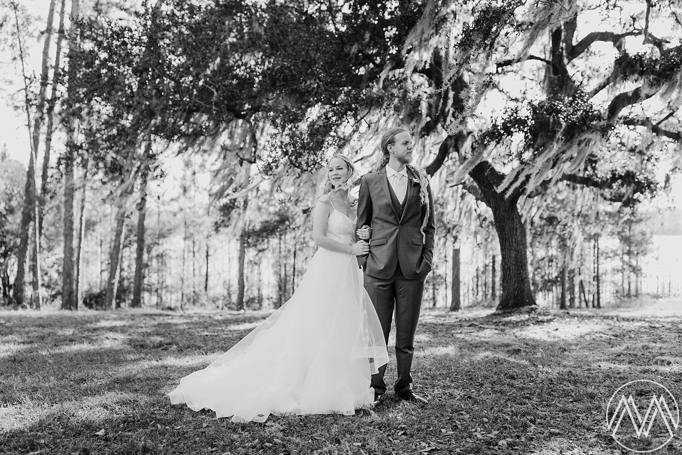 Bride and groom wedding portraits at Doe Lake Campground Wedding | Megan Montalvo Photography