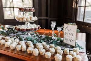 Wedding reception details at Doe Lake Campground | Megan Montalvo Photography