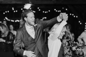 Mother-son first dance at wedding reception at Doe Lake Campground | Megan Montalvo Photography