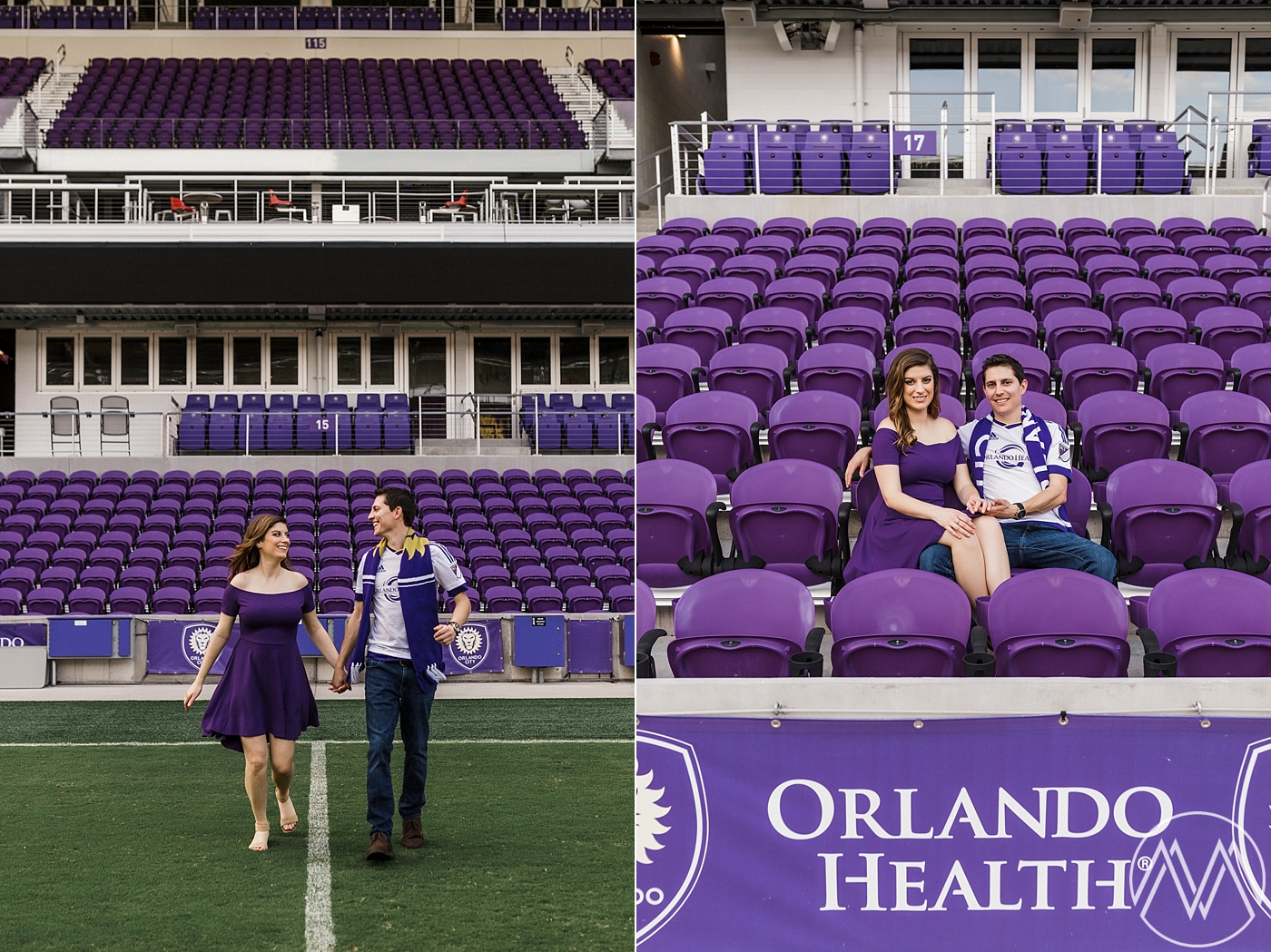 Orlando City Soccer Engagement Session | Megan Montalvo Photography