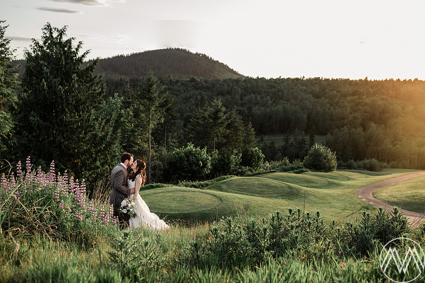 Eaglemont Golf Course Wedding | Sunset Portraits | Megan Montalvo Photography