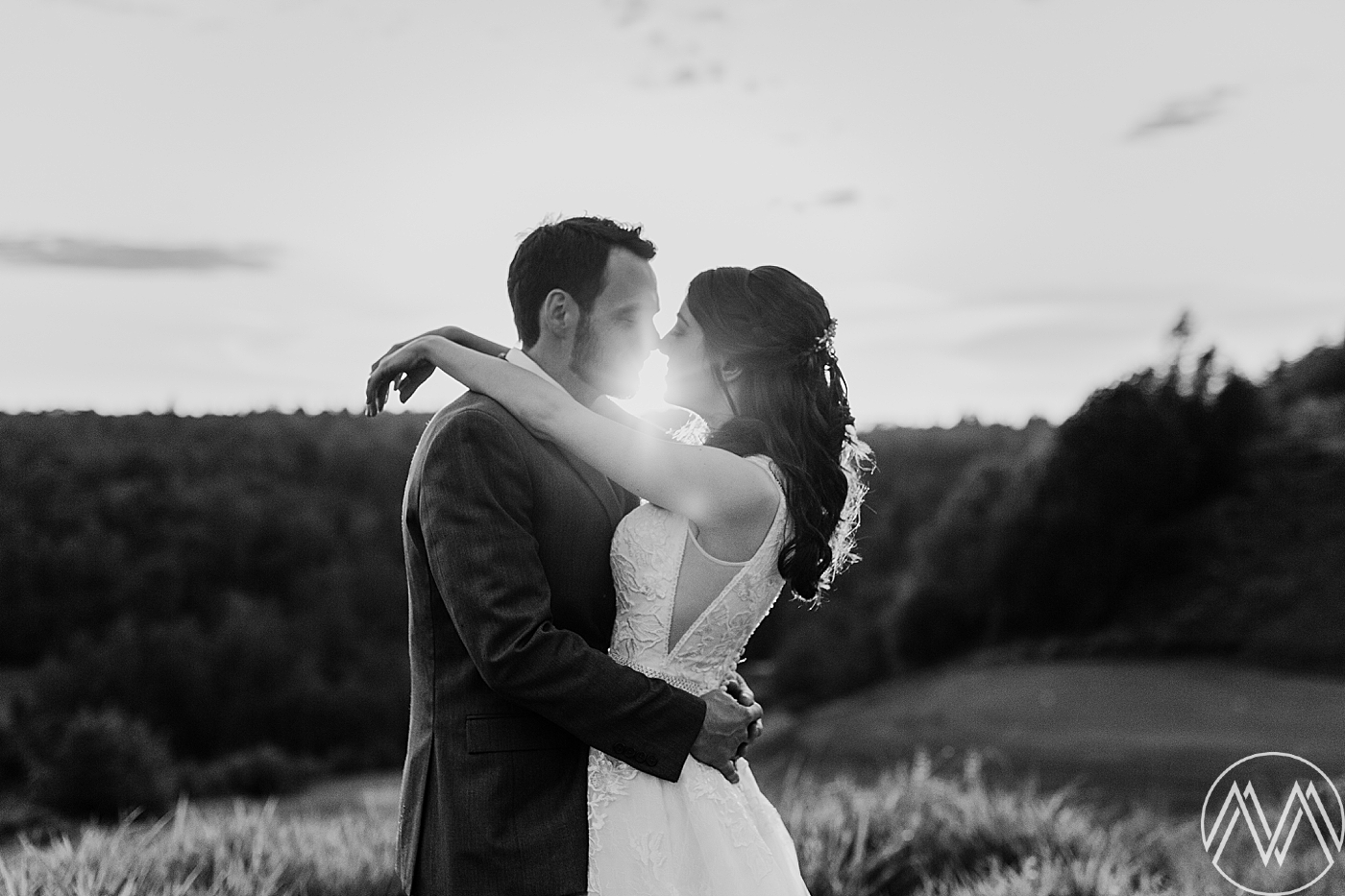 Eaglemont Golf Course Intimate Wedding | Bride and Groom Portraits | Megan Montalvo Photography