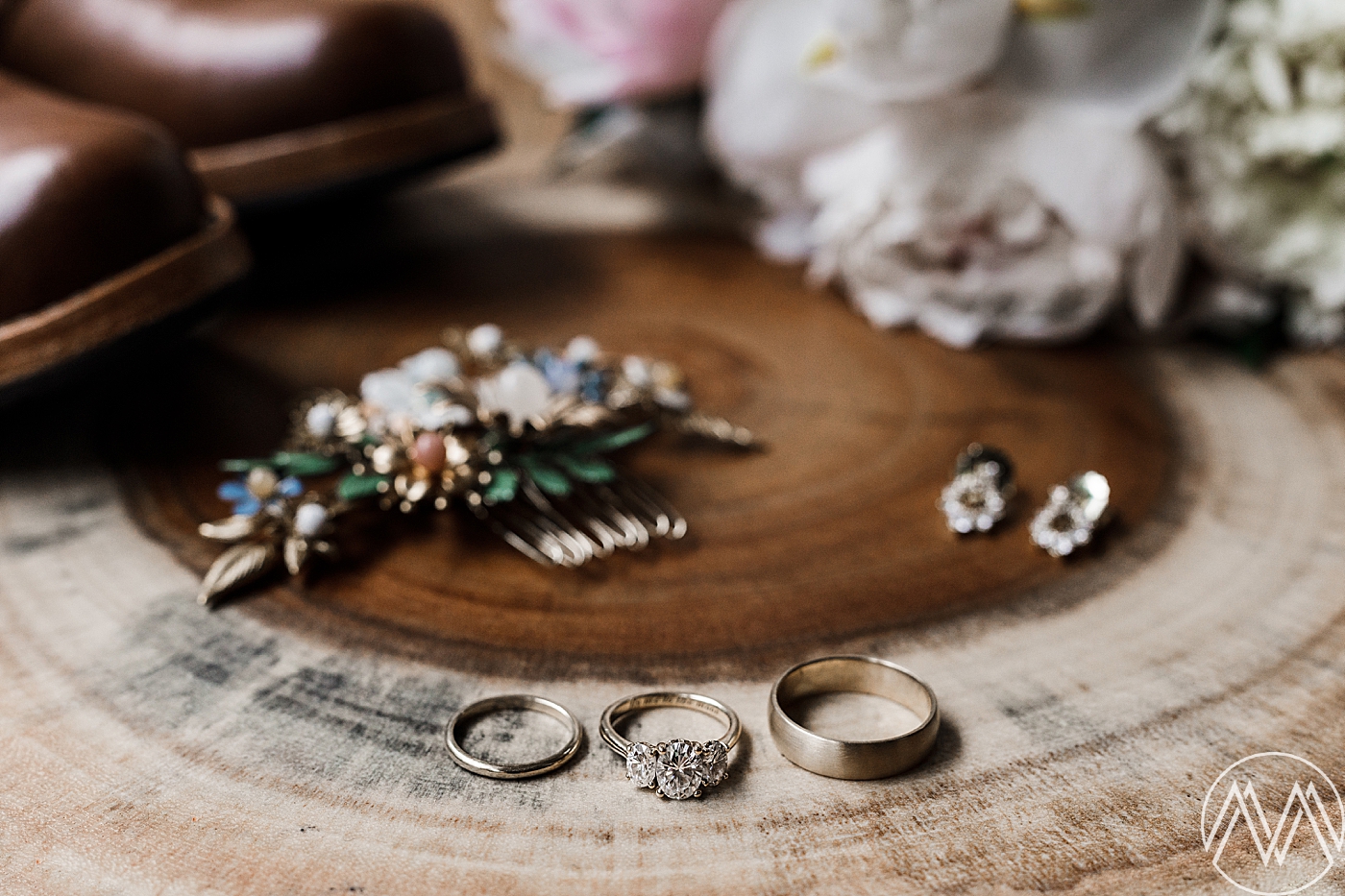 Bridal details for intimate elopement. Photographed by PNW Photographer, Megan Montalvo Photography. 