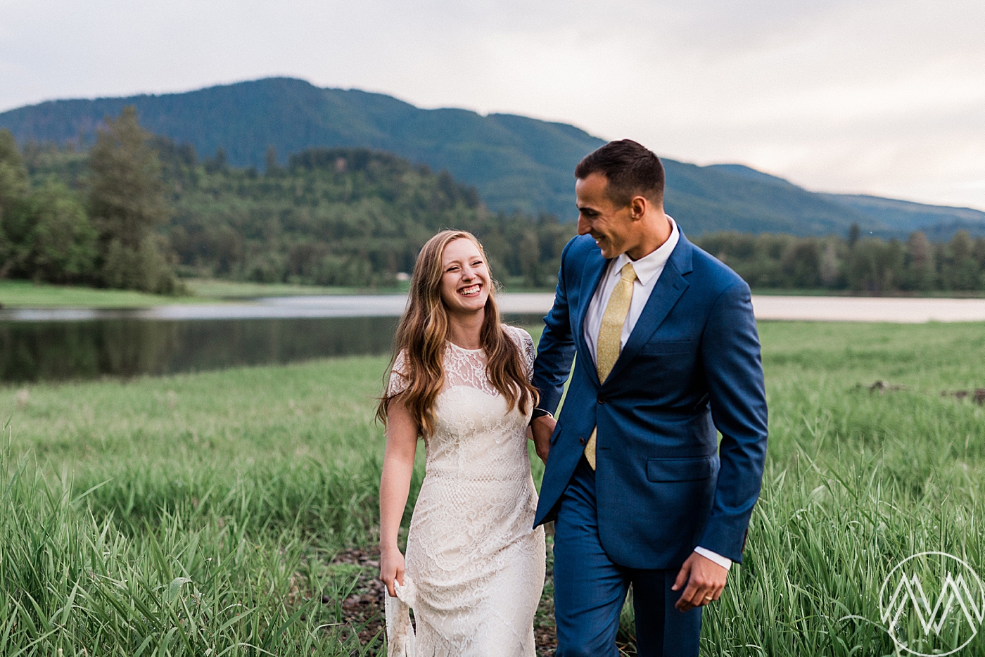 PNW Adventure Elopement in Washington State at Mt. Rainier. Photographed by Wedding Photographer, Megan Montalvo Photography. 