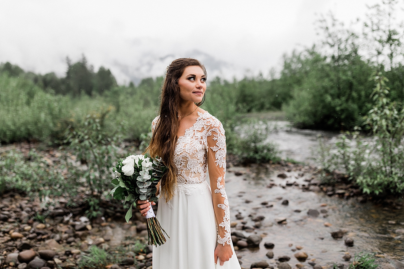 Bridal Portraits | PNW Elopement | Megan Montalvo Photography
