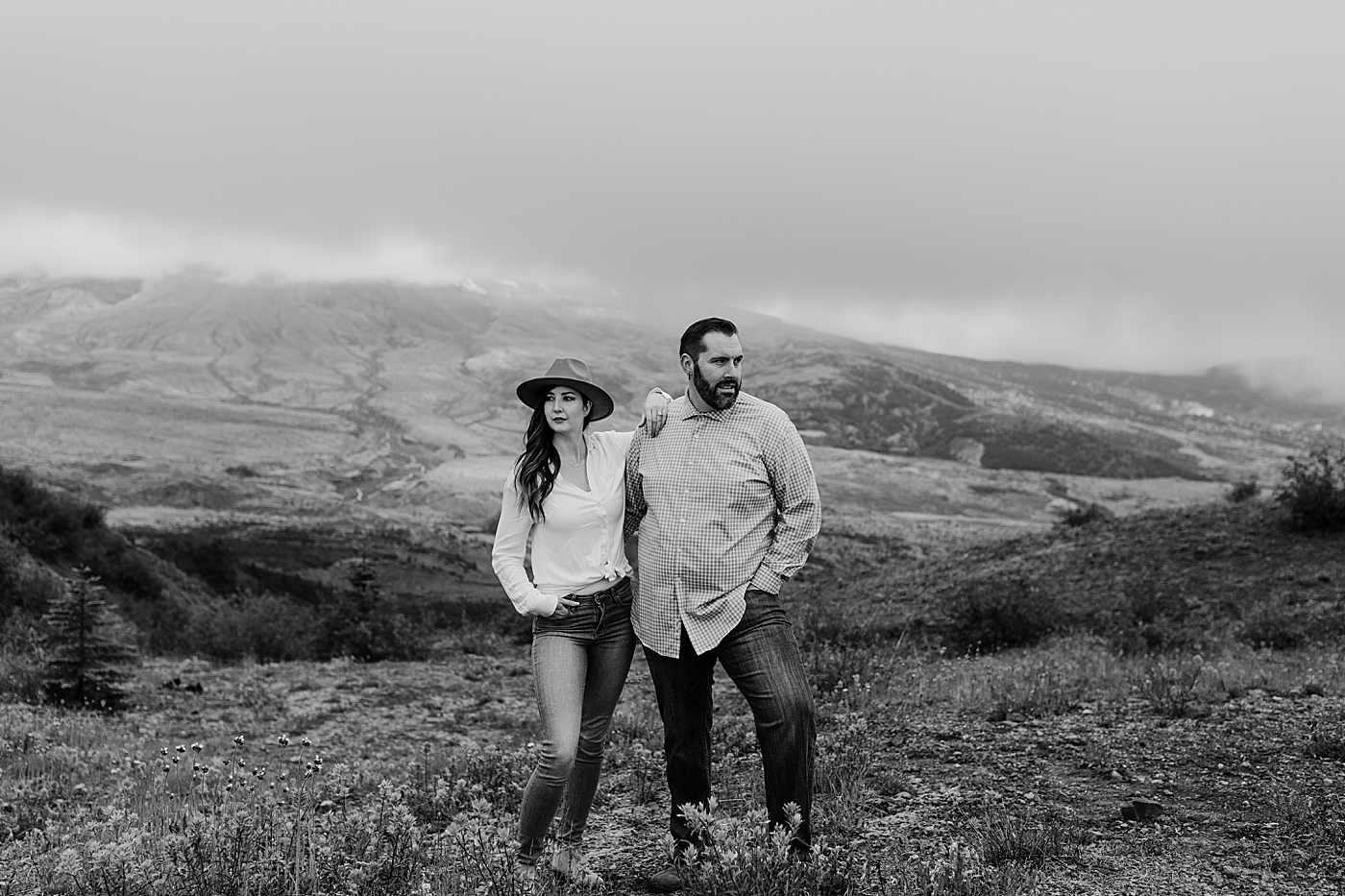 Couples photoshoot with Tacoma + Seattle Wedding Photographer, Megan Montalvo Photography