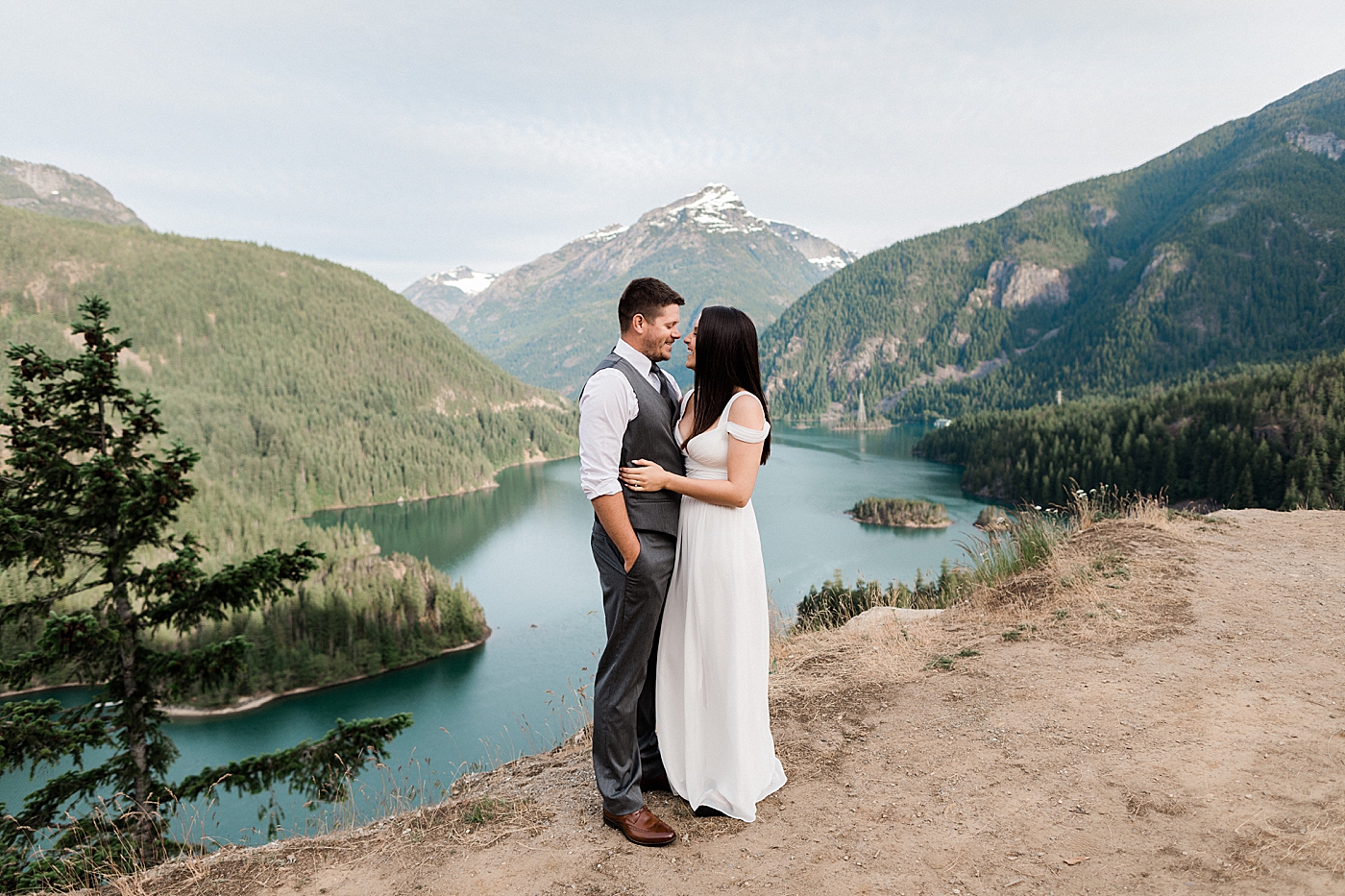 Seattle Engagement Photographer | Diablo Lake | Megan Montalvo Photography