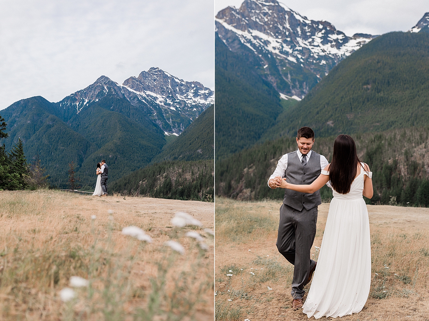 PNW adventure engagement session with Seattle Wedding Photographer, Megan Montalvo Photography. 
