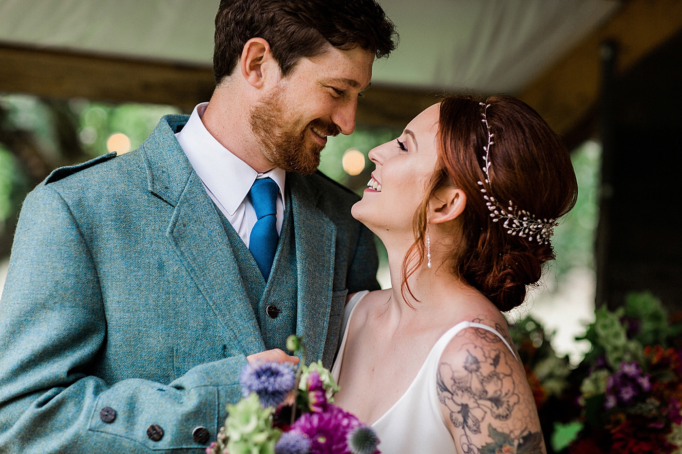 Bride and groom wedding portraits. Photographed by Tacoma Wedding Photographer, Megan Montalvo Photography. 