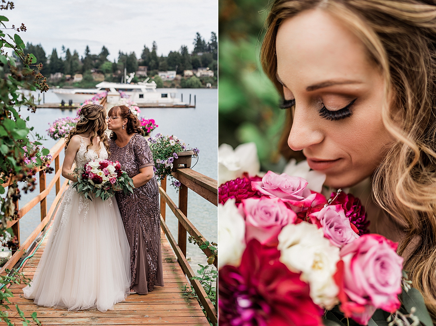 Bridal Portraits at Cedar Springs in Port Orchard, WA. Photographed by Tacoma Wedding Photographer, Megan Montalvo Photography. 