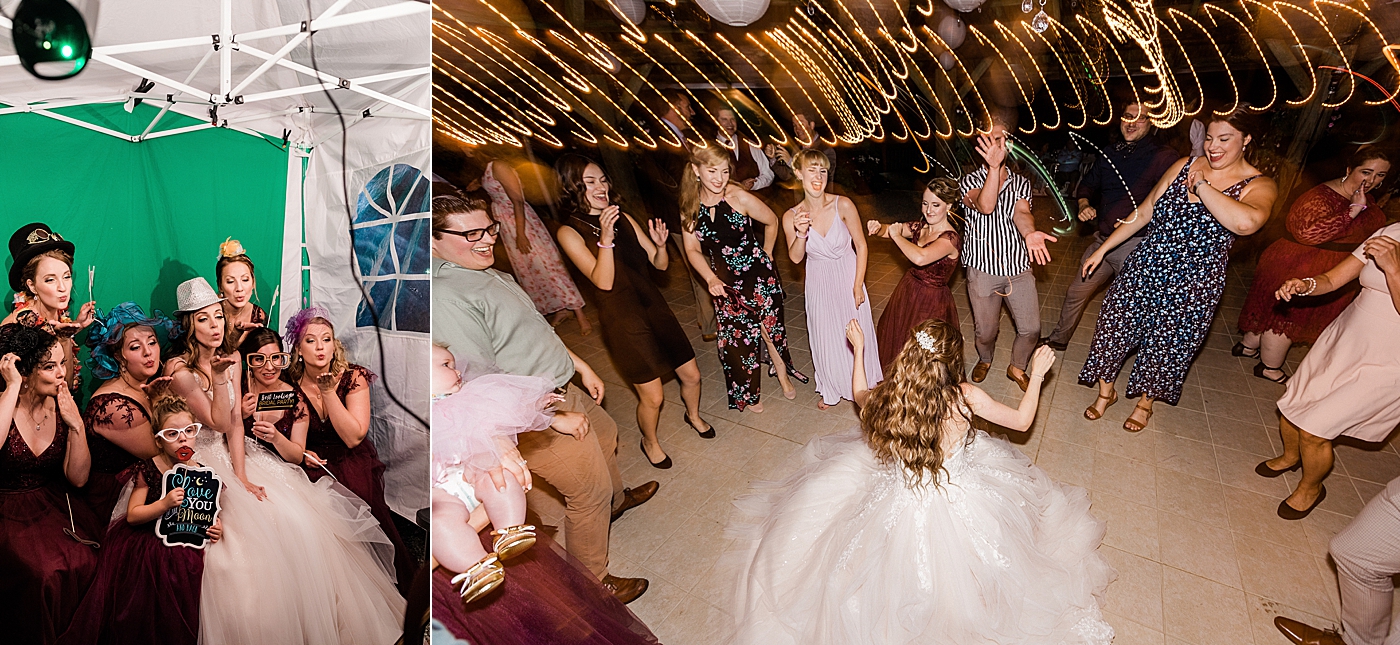 Wedding reception at Cedar Springs in Port Orchard, WA | Megan Montalvo Photography