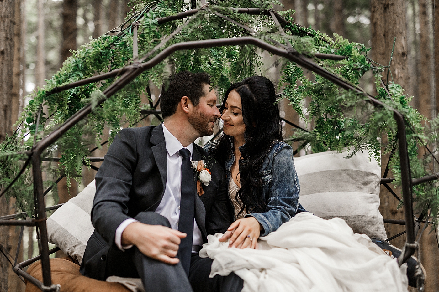 PNW Treehouse Wedding and Elopement Venue | Emerald Forest | Megan Montalvo Photography