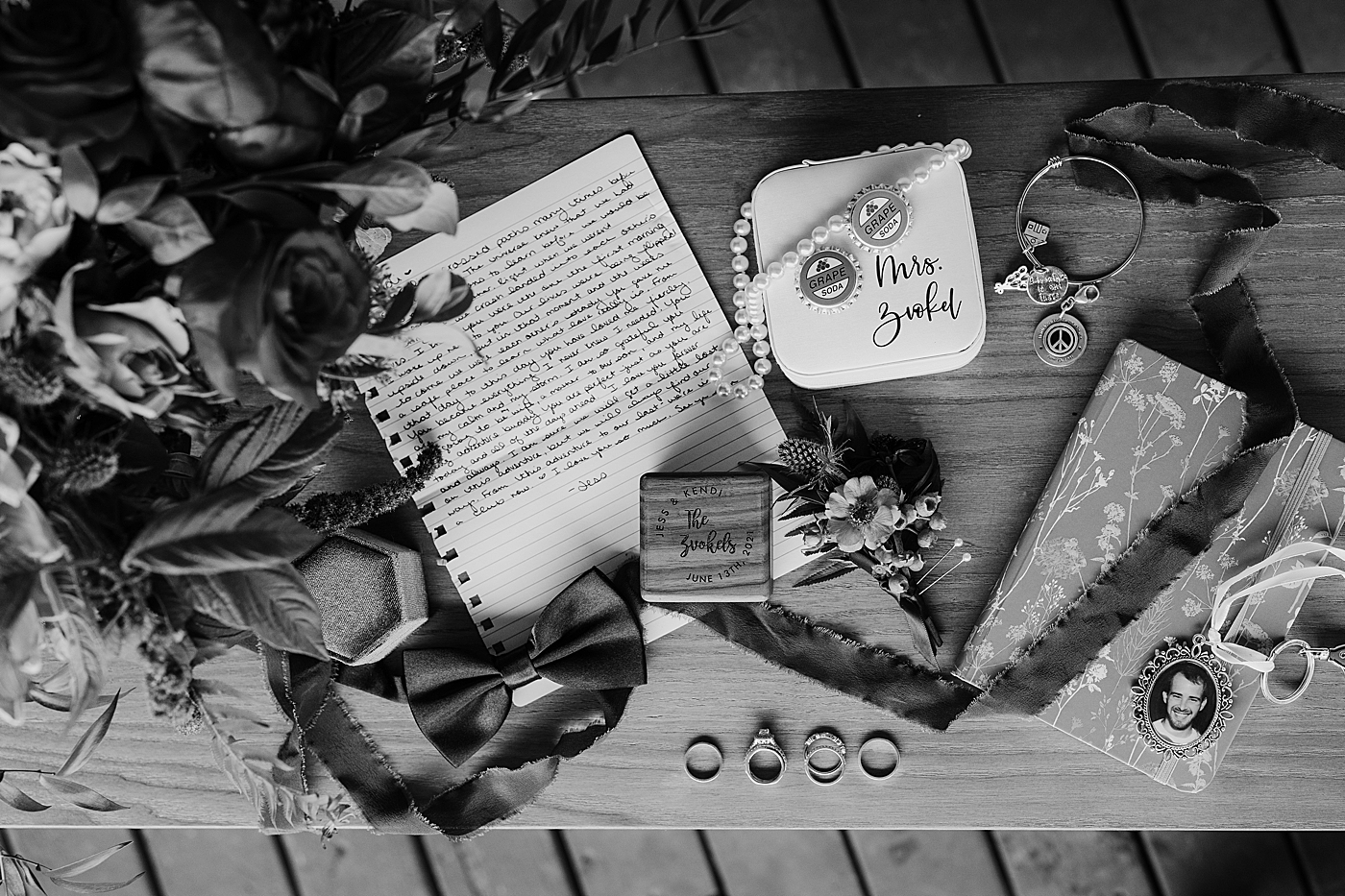 Wedding details. Photo by Megan Montalvo Photography.