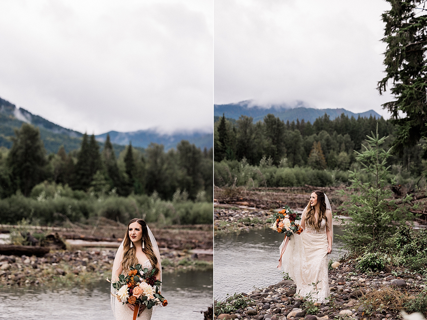 PNW Elopement | Bridal Portraits | Megan Montalvo Photography
