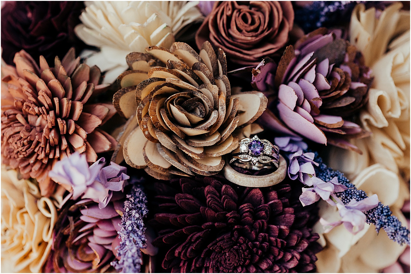 Wedding ring details | Photo by Megan Montalvo Photography