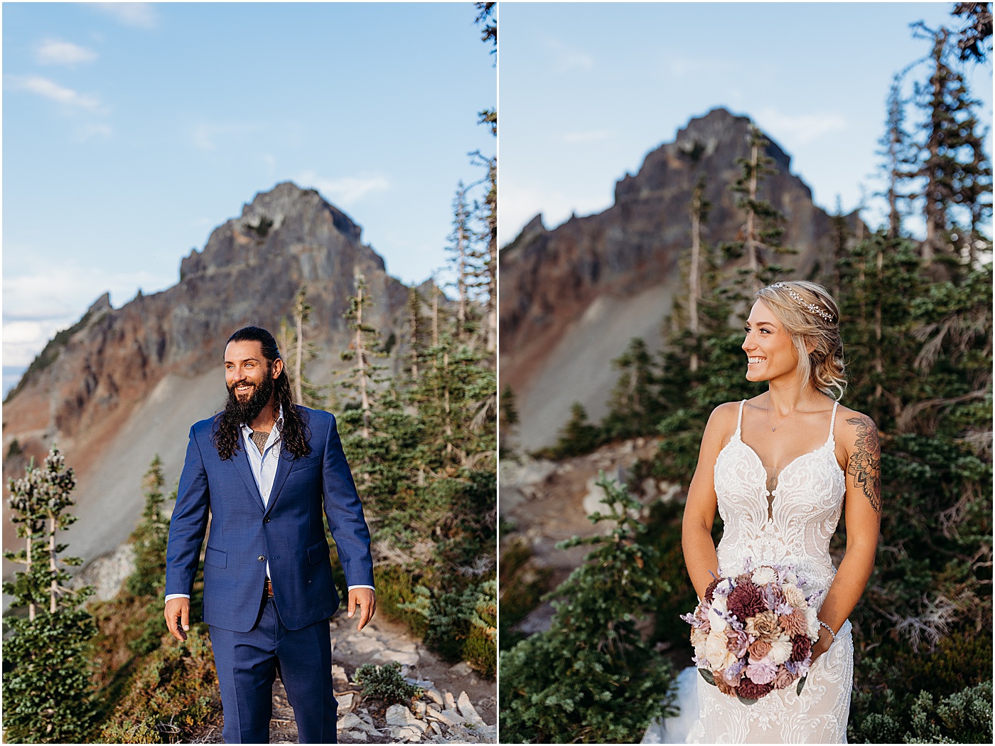 Bride and Groom portraits | Photo by Megan Montalvo Photography