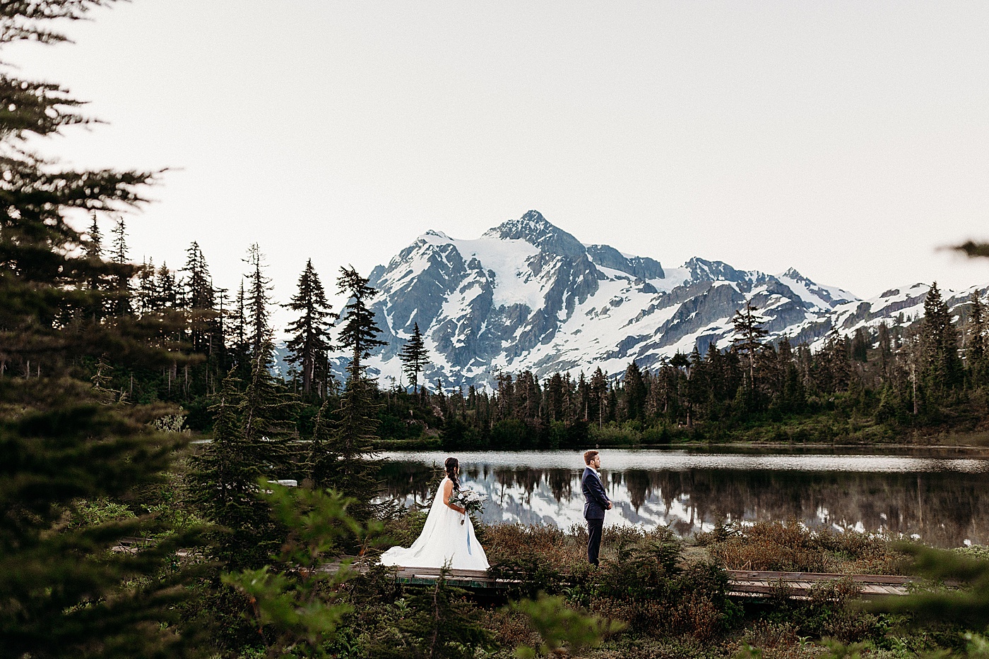 First look at Picture Lake | Megan Montalvo Photography