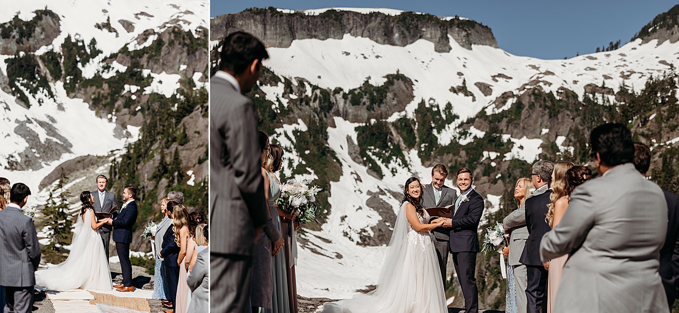 Washington elopement in the summer at Mount Baker | Megan Montalvo Photography