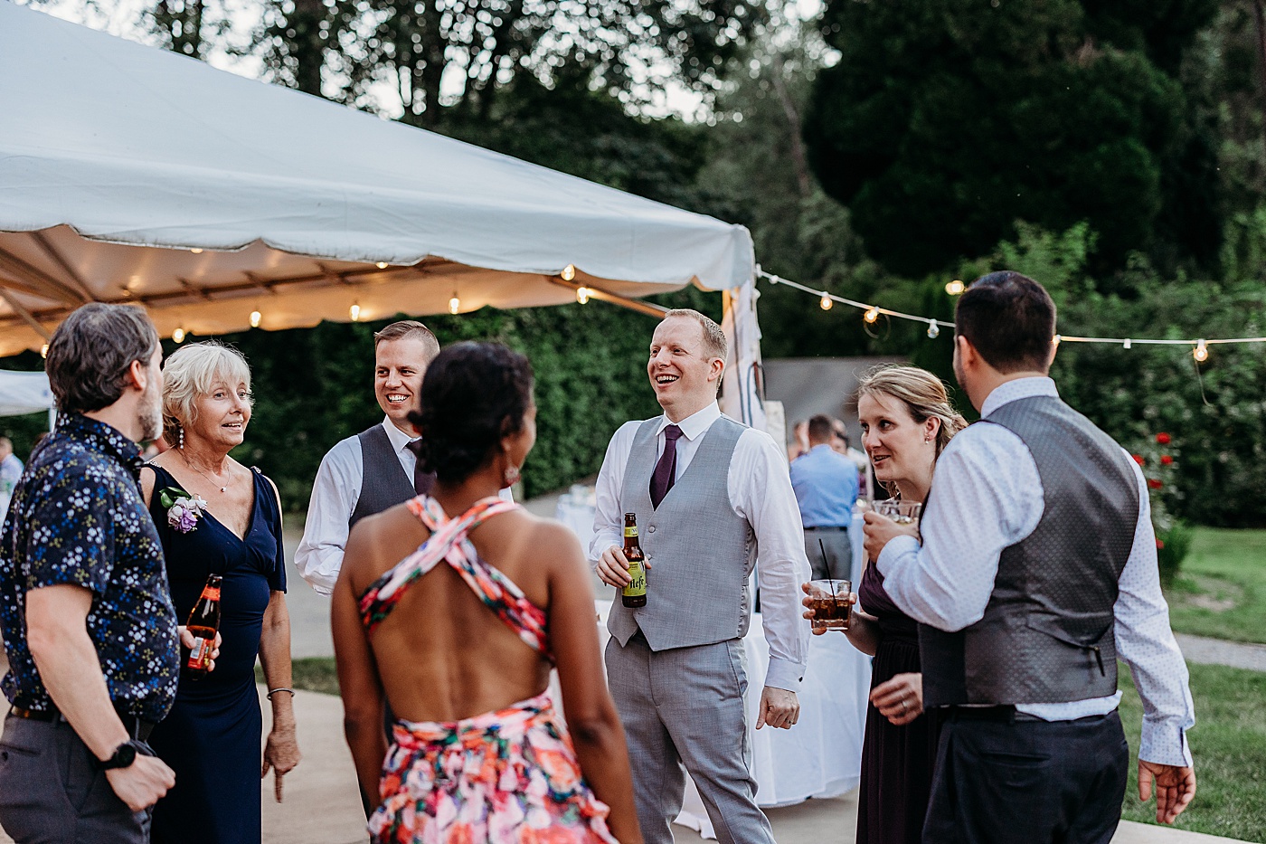 Wedding reception at Sanders Estate | Megan Montalvo Photography