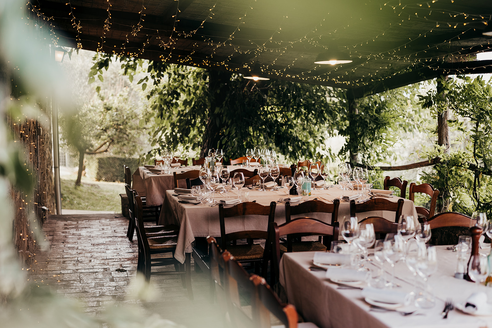 italian wedding tablescape